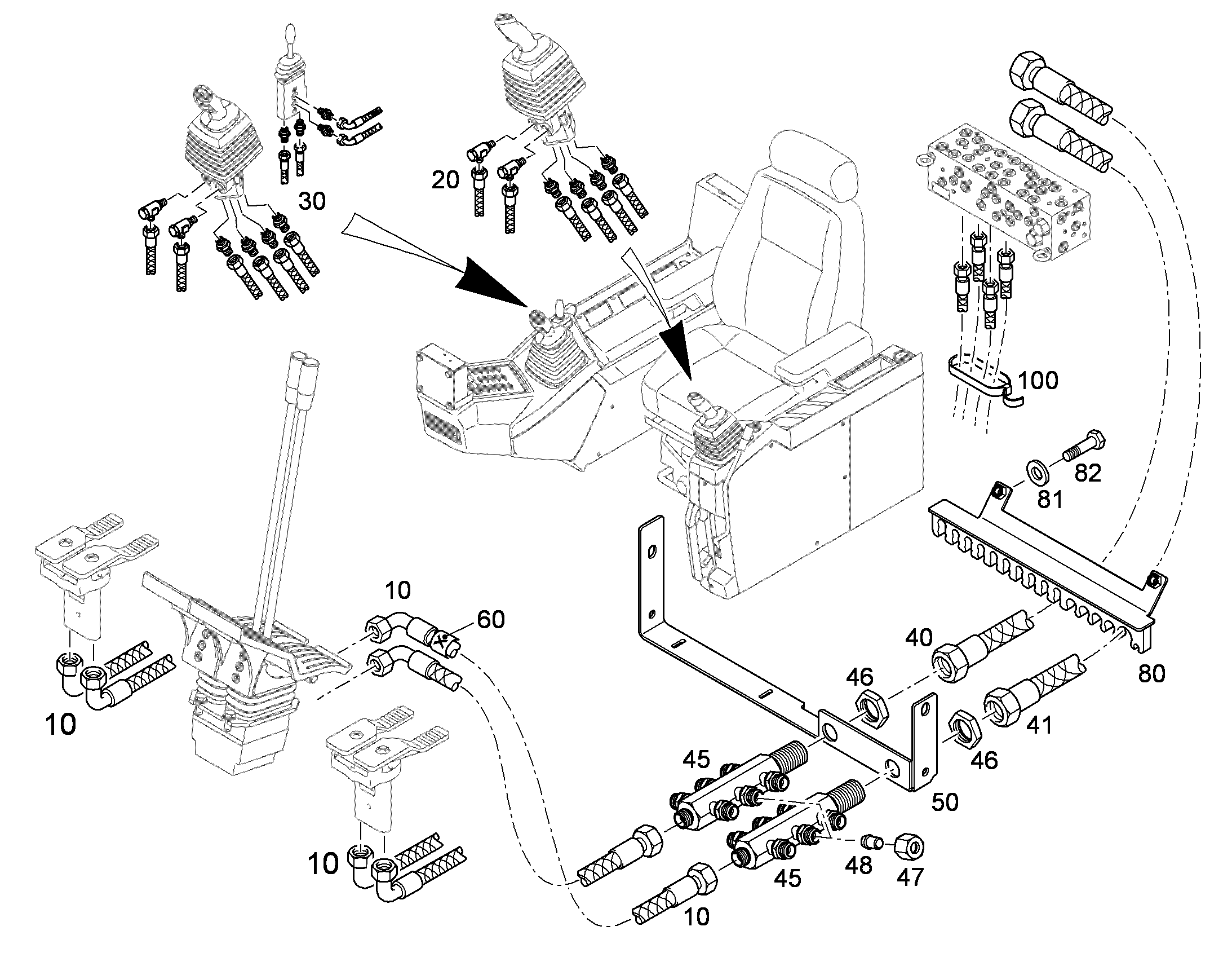 ДЕТАЛИ КРЕПЛЕНИЯ 10383887 LIEBHERR