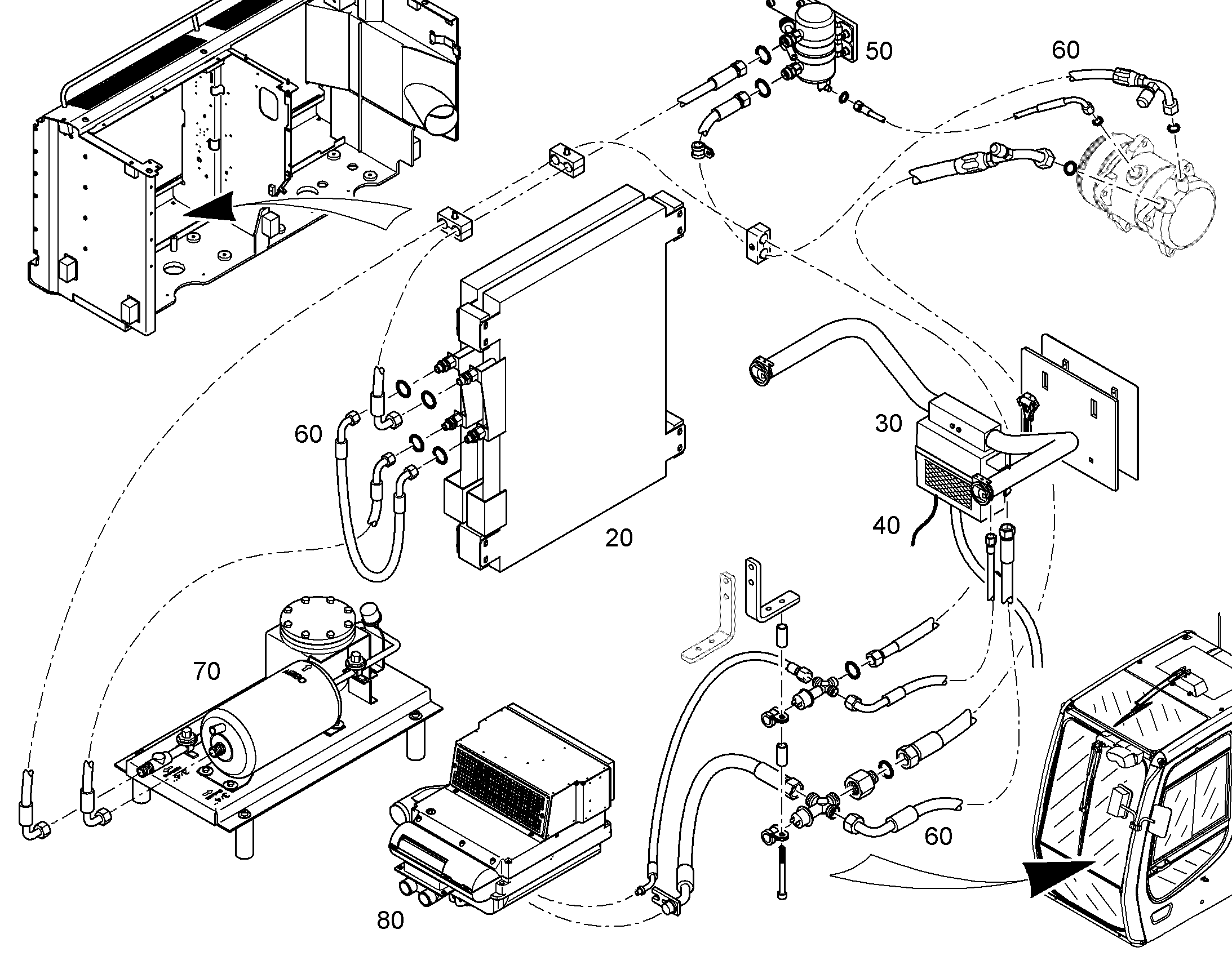 ИСПАРИТЕЛЬ BLYGOLD С ПОКРЫТИЕМ 10408958 LIEBHERR