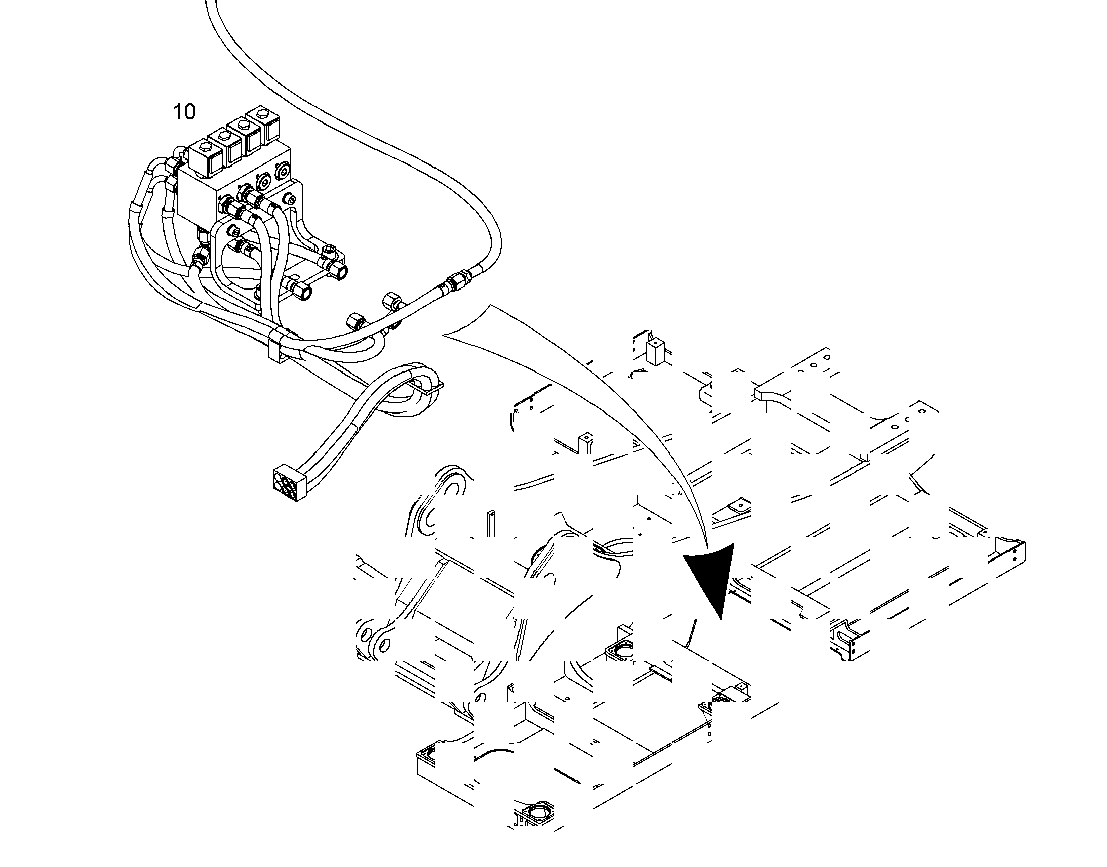 ПЕРЕКЛЮЧЕНИЕ УПРАВЛЕНИЕ 10095058 LIEBHERR