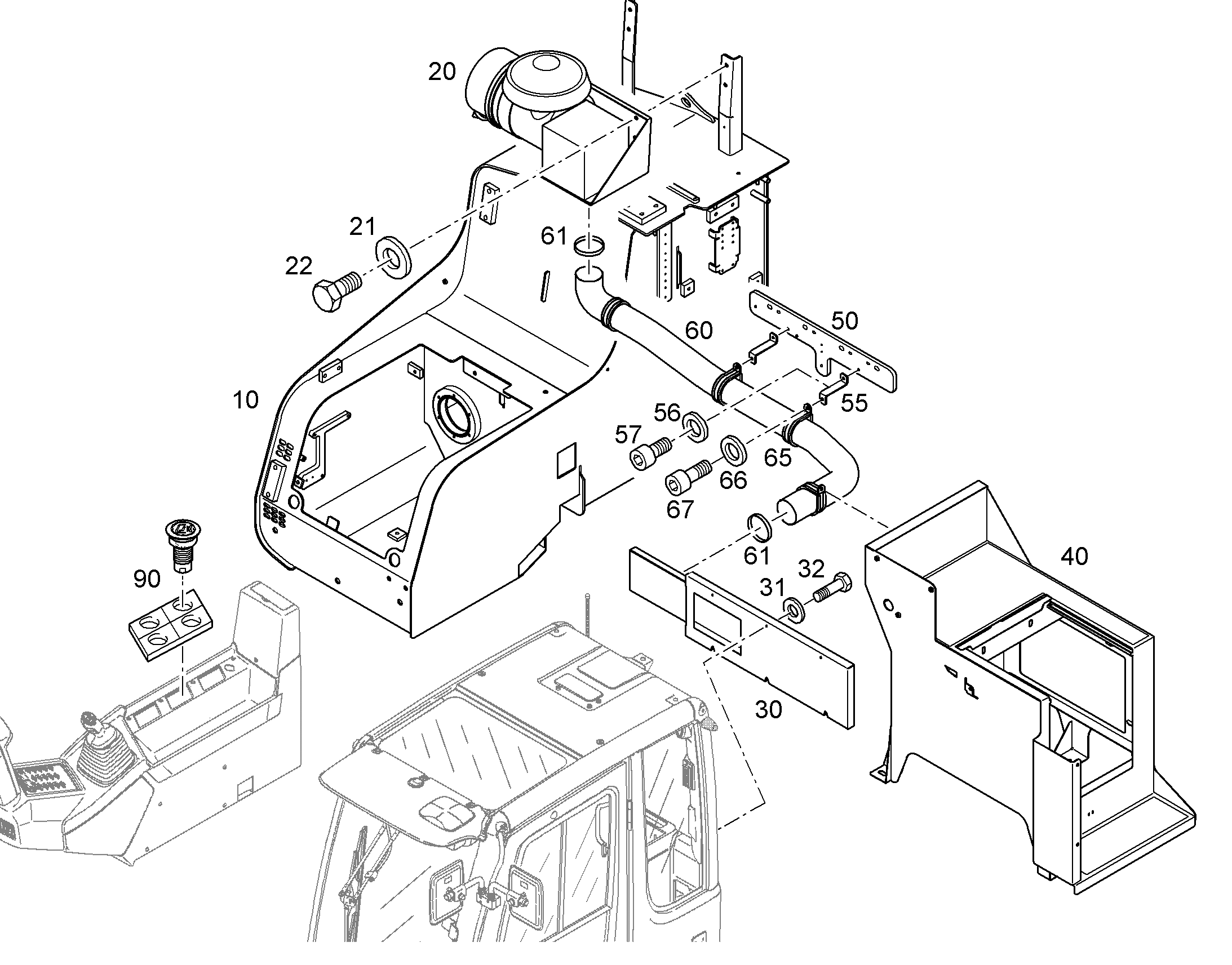 ДЕРЖАТЕЛЬ 10379633 LIEBHERR