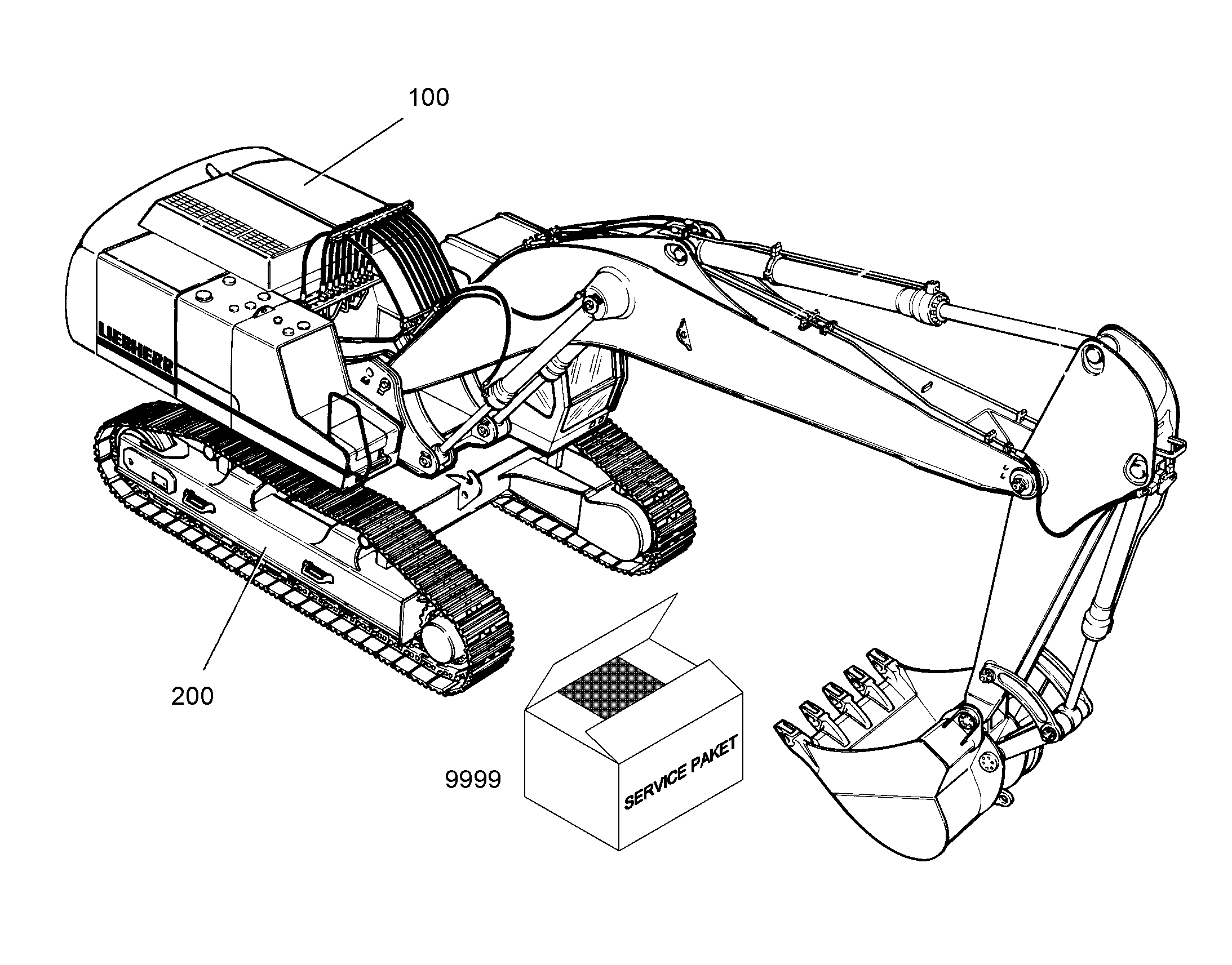КАТАЛОГ ШАССИ EW 9398880 LIEBHERR