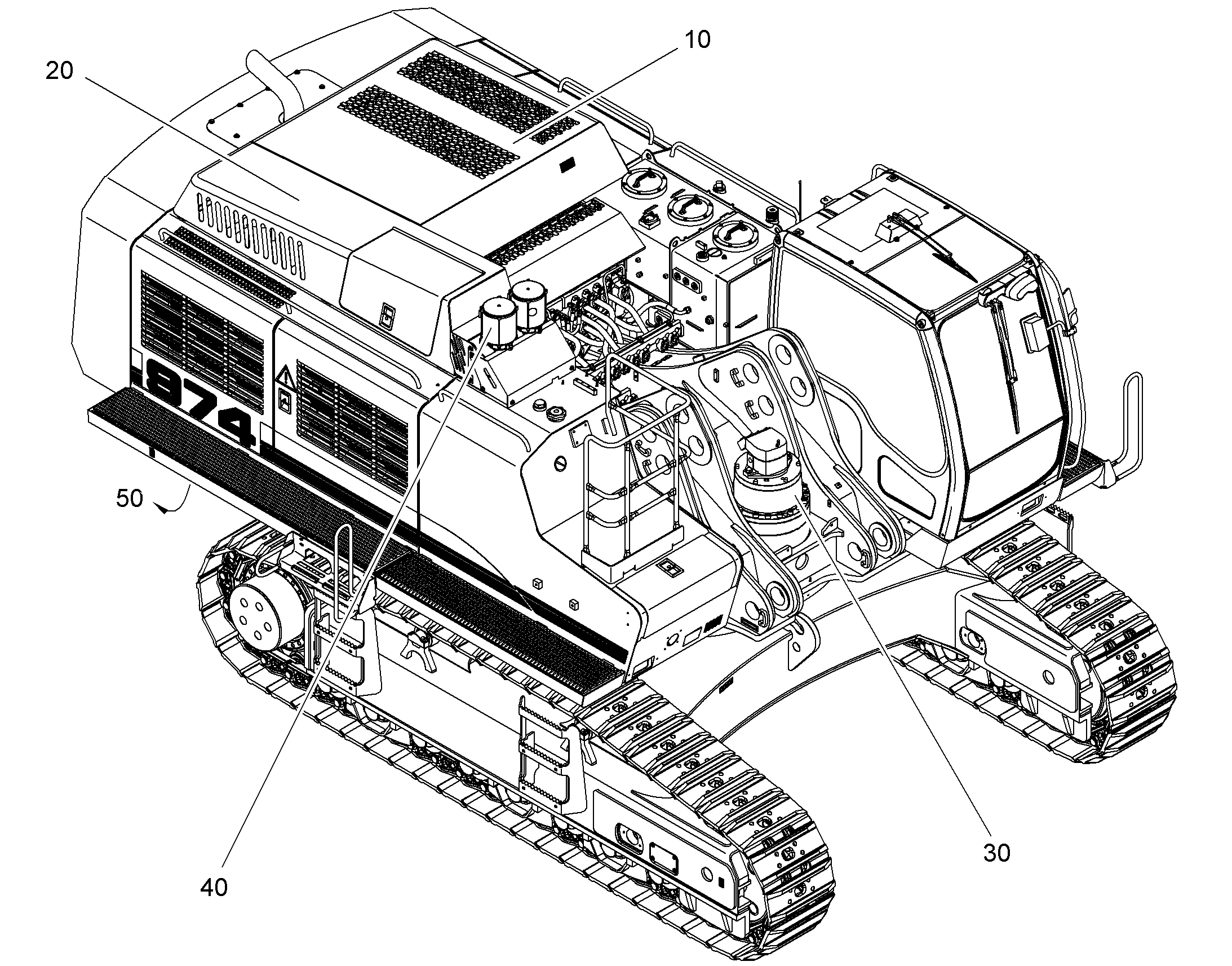КРУГ КАТАНИЯ, УСТАНОВКА 10370152 LIEBHERR