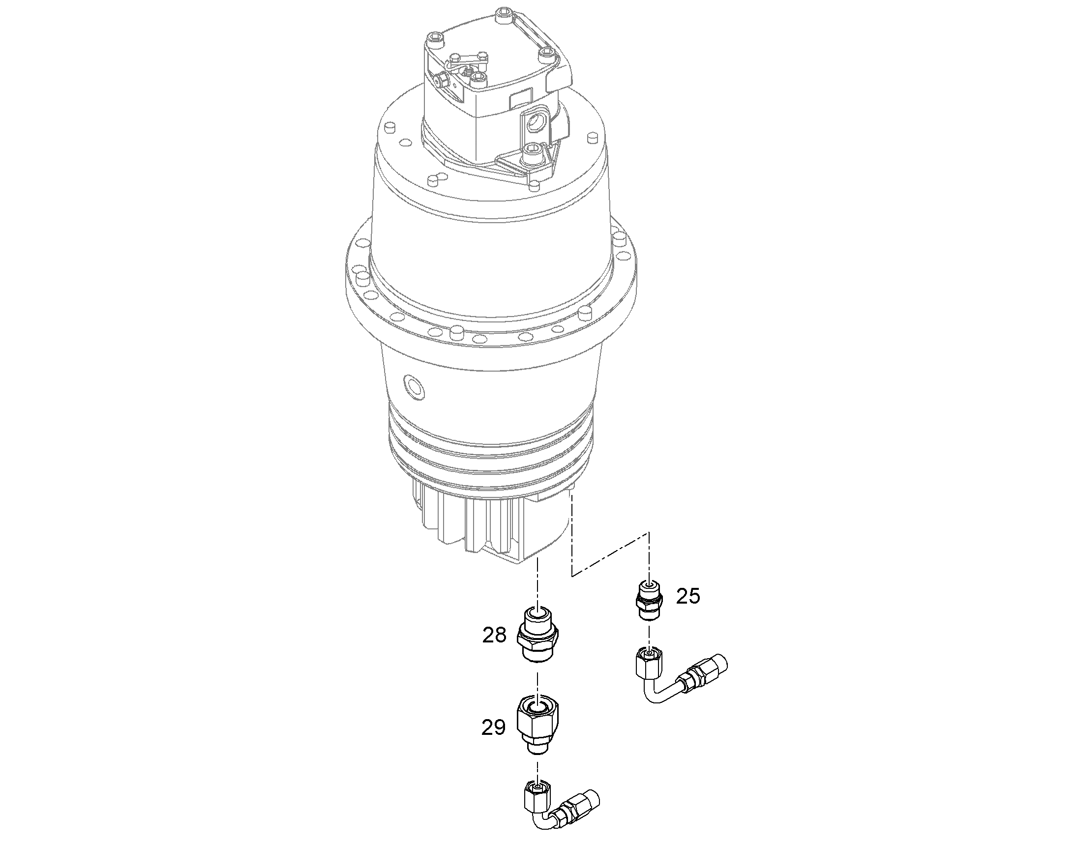 СОЕД. КОНУСНОЕ УМЕНЬШАЮЩЕЕ RED 12/6L 7372571 LIEBHERR