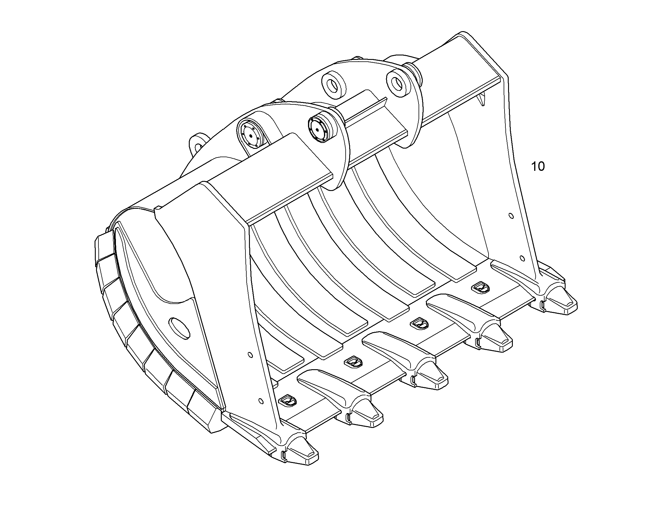 ЛОПАТА ОБРАТНАЯ HDV 10371295 LIEBHERR