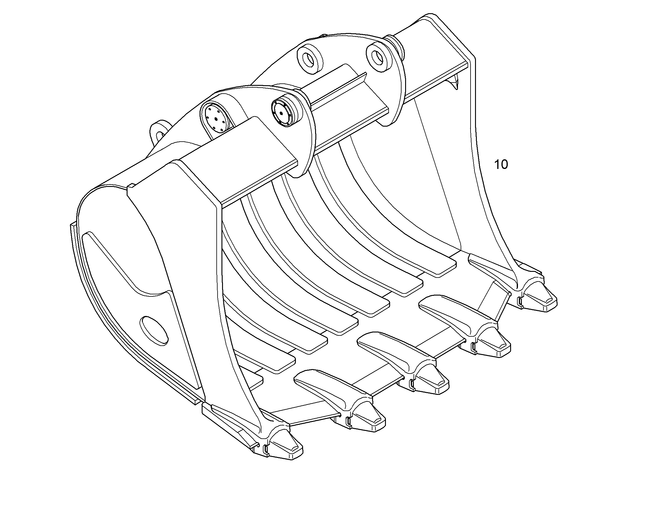 ЛОПАТА ОБРАТНАЯ HD 10372542 LIEBHERR