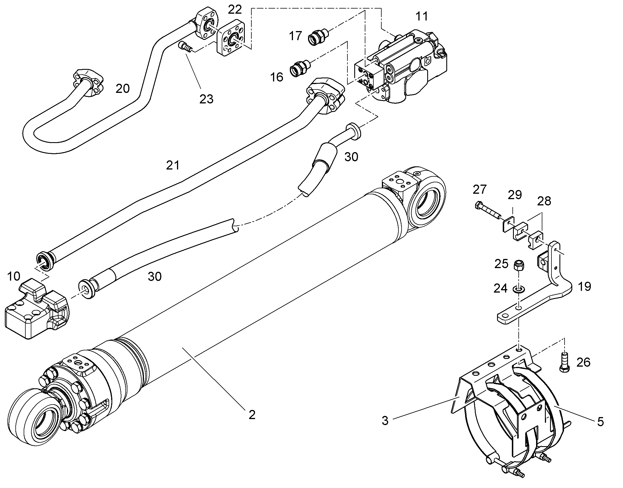 КЛАПАН ПРЕДОХРАНИТЕЛЬНЫЙ 10411078 LIEBHERR