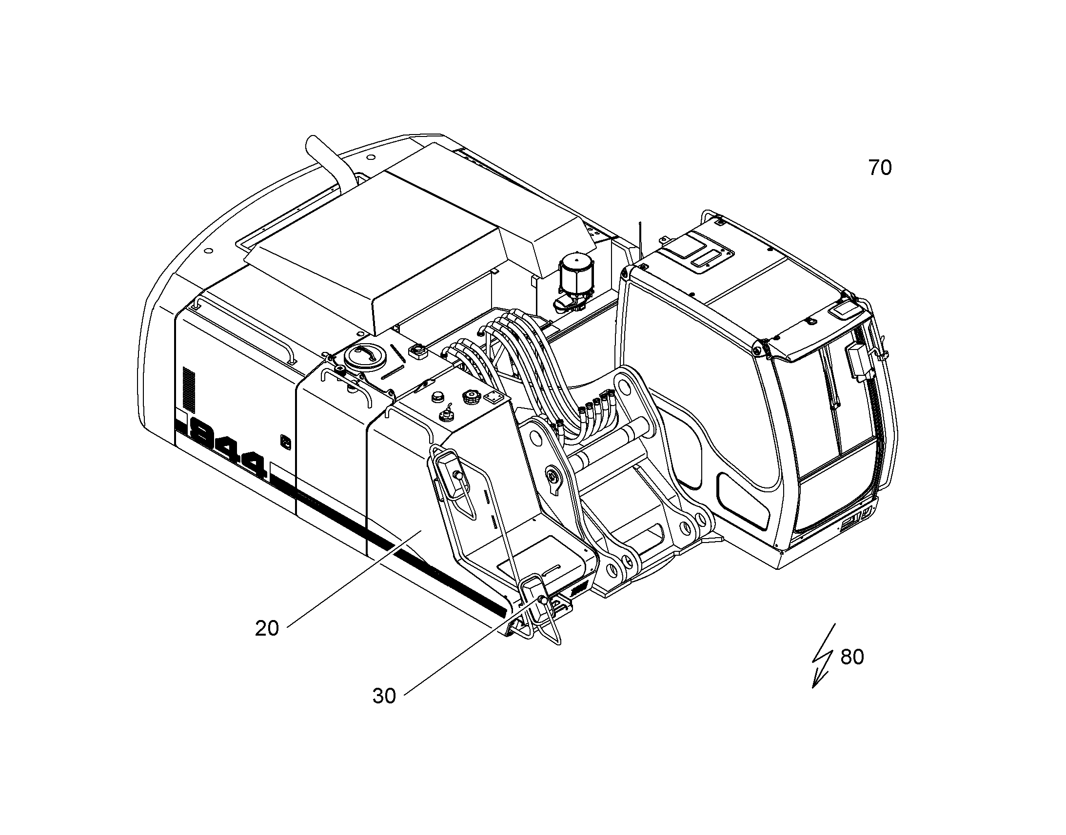 ГИДРАВЛИЧЕСКАЯ СИСТЕМА 10370857 LIEBHERR