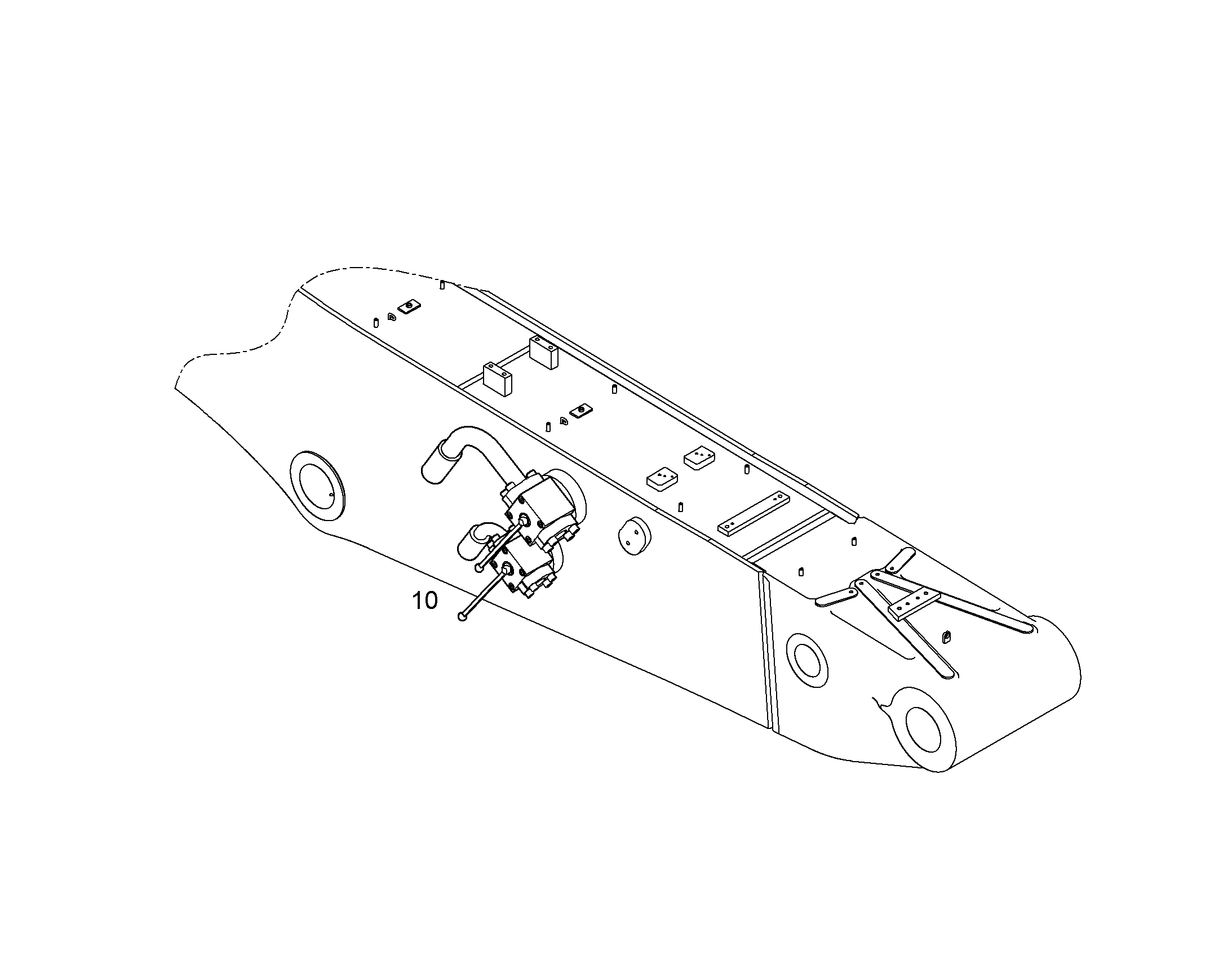 ПРОВОДКА МОНТАЖ AHS 10082359 LIEBHERR