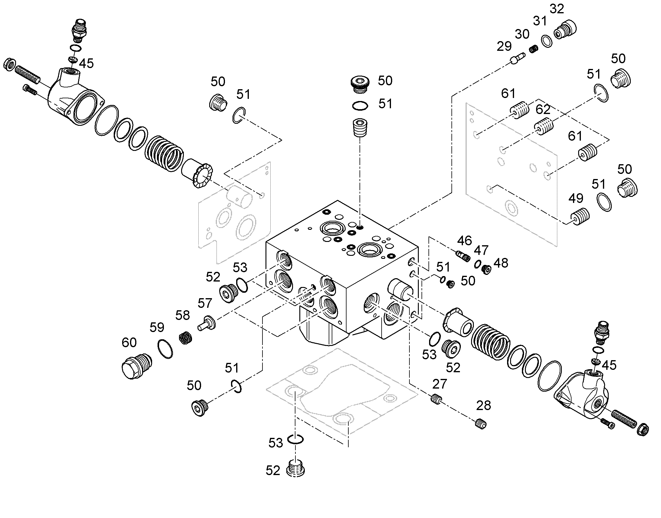 ЗАГЛУШКА РЕЗЬБОВАЯ 10443101 LIEBHERR