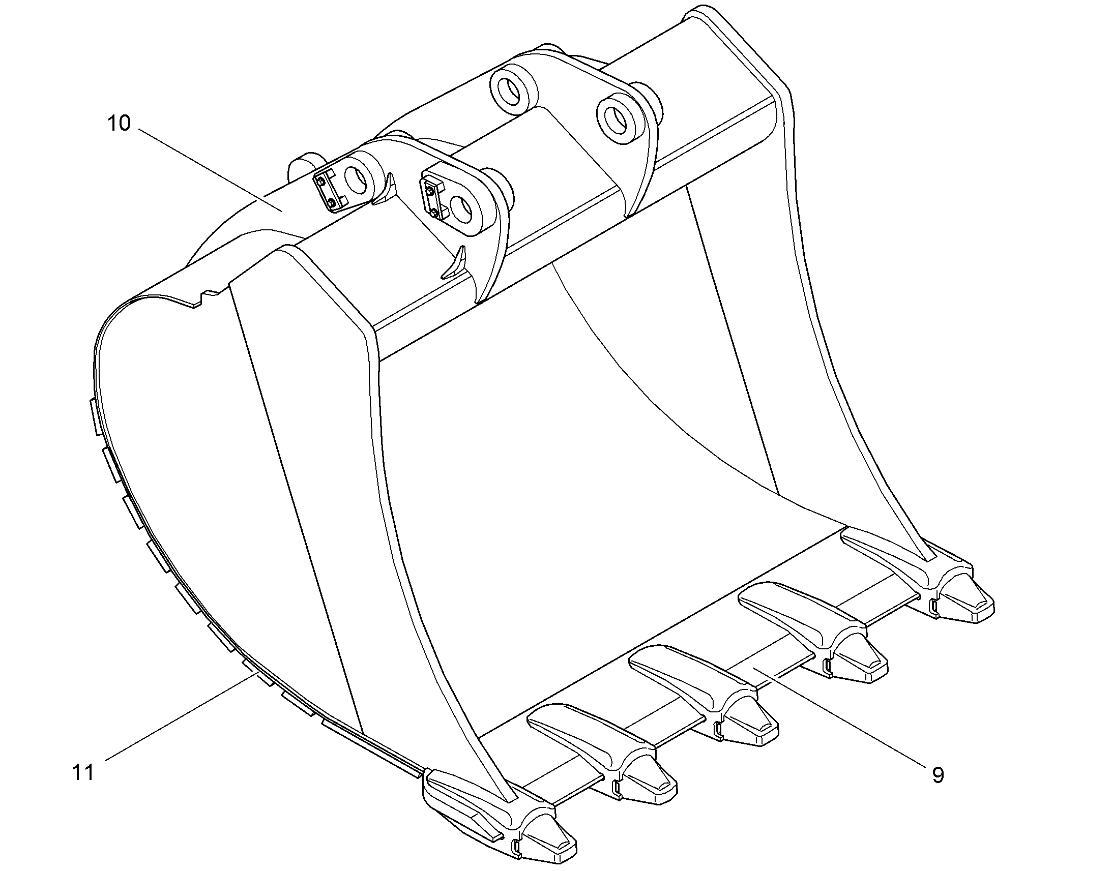 ЗАБРАЛО КОВША 10373469 LIEBHERR