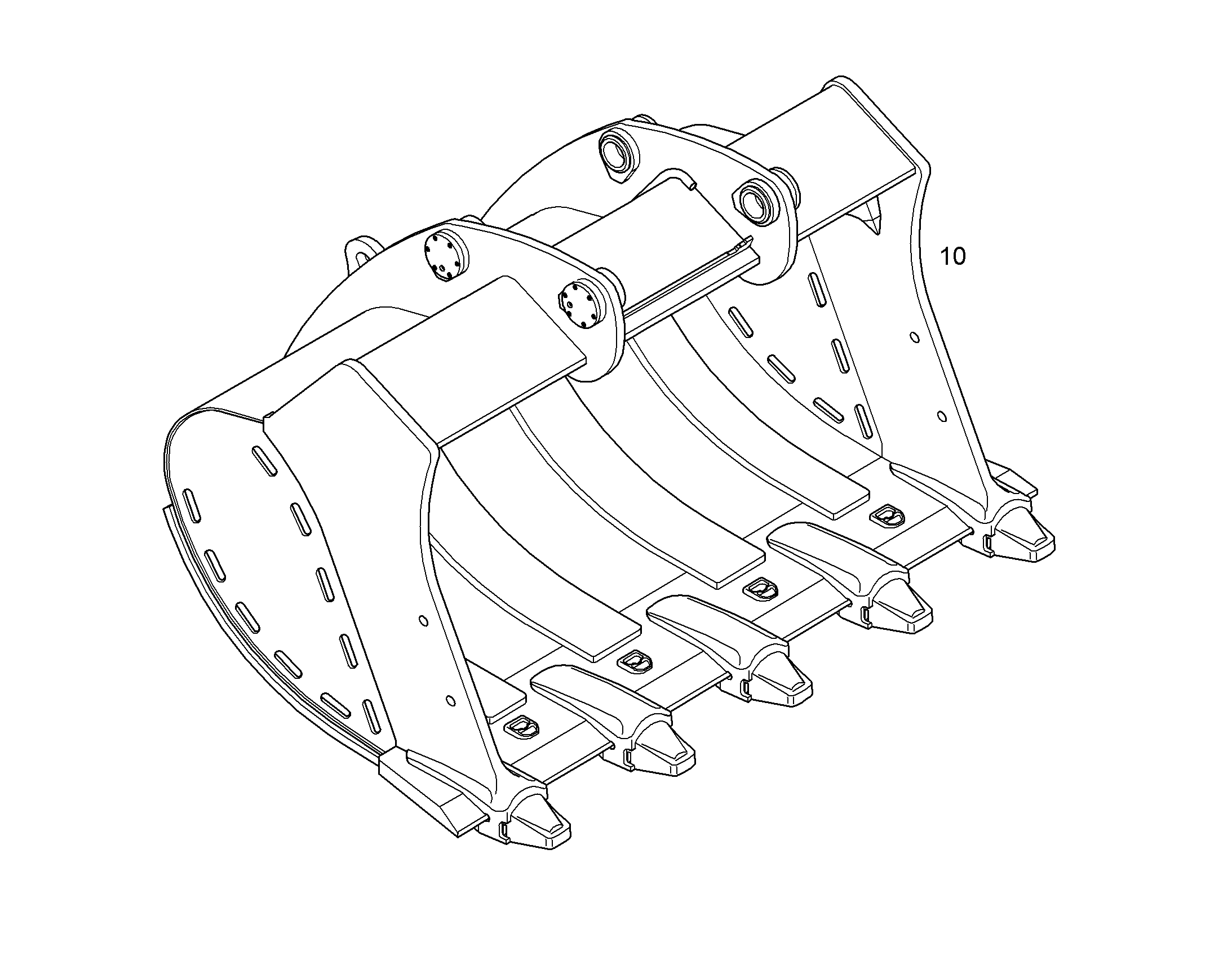ЛОПАТА ОБРАТНАЯ HD 10083783 LIEBHERR