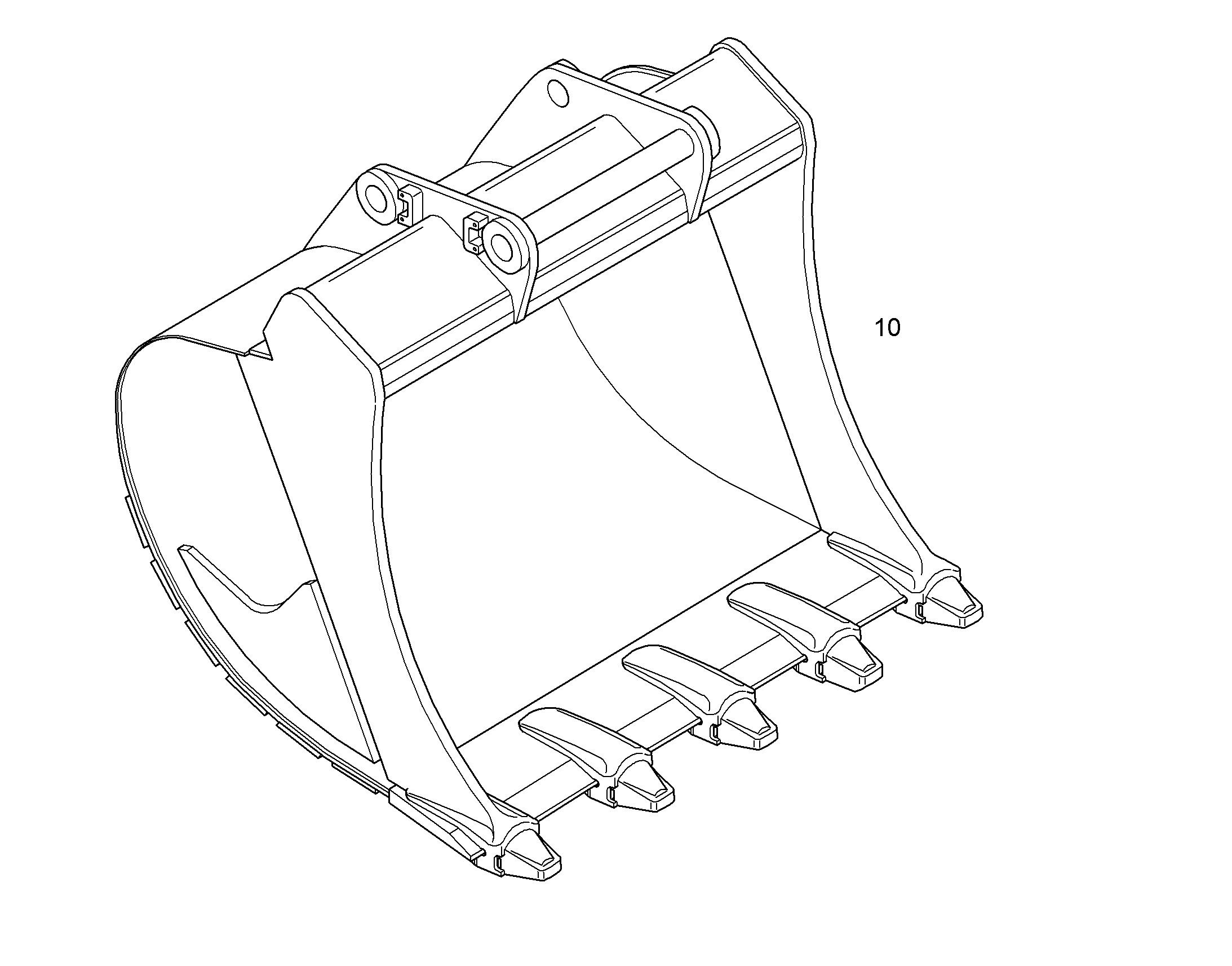 ЛОПАТА ОБРАТНАЯ HDL 10092437 LIEBHERR