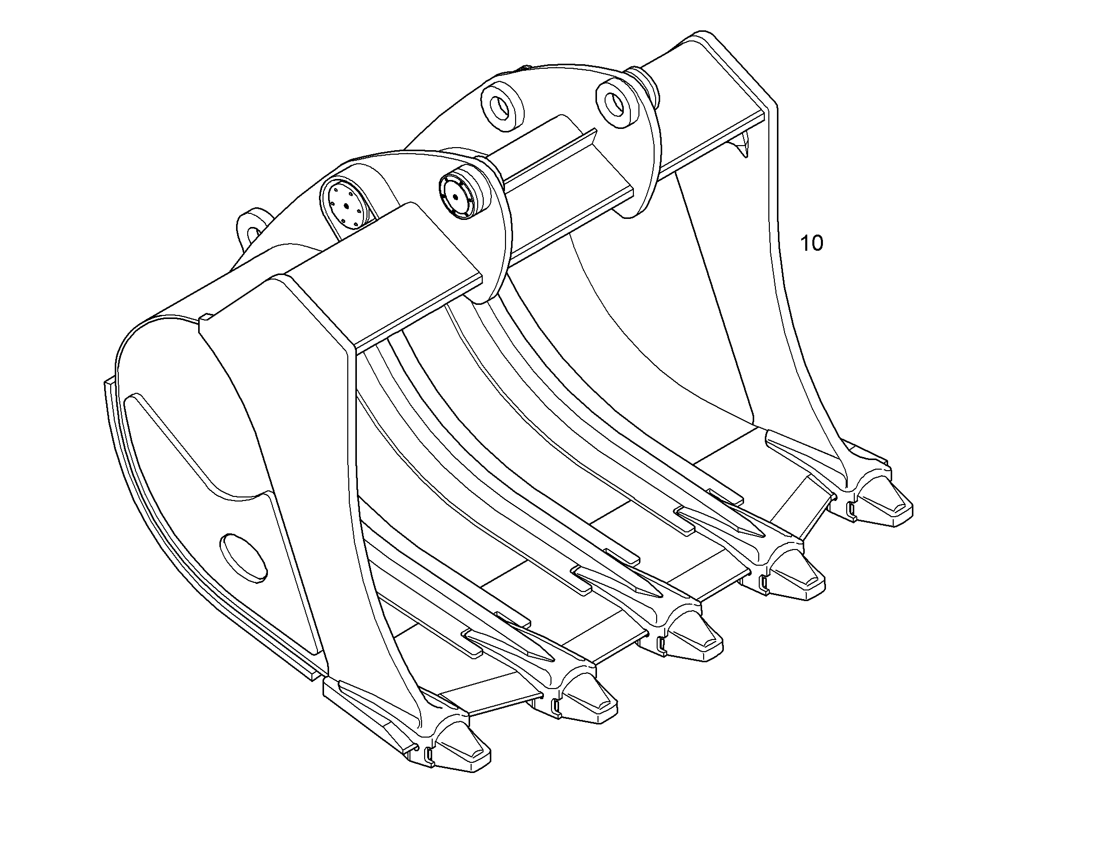 ЛОПАТА ОБРАТНАЯ HD 10378210 LIEBHERR
