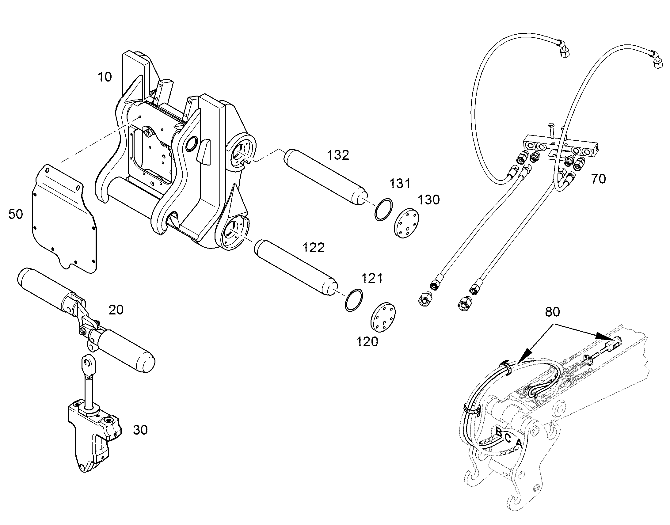 ЭЛЕМЕНТЫ ЗАПИРАЮЩИЕ SW 48 HD 10378288 LIEBHERR