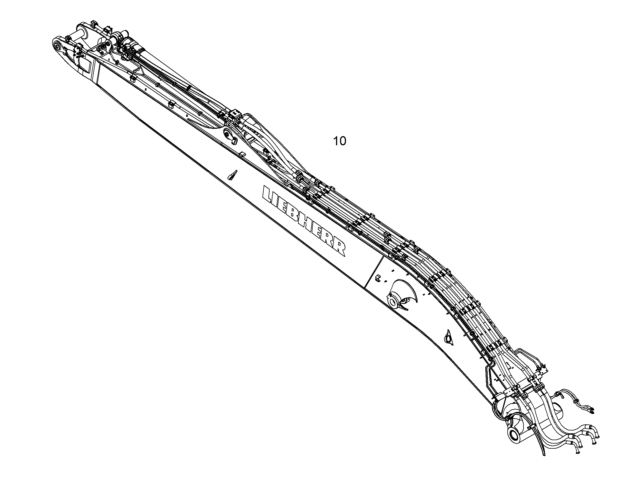 ЗАЩ.ТРУБЫ ЦИЛ.РУК. 10083168 LIEBHERR