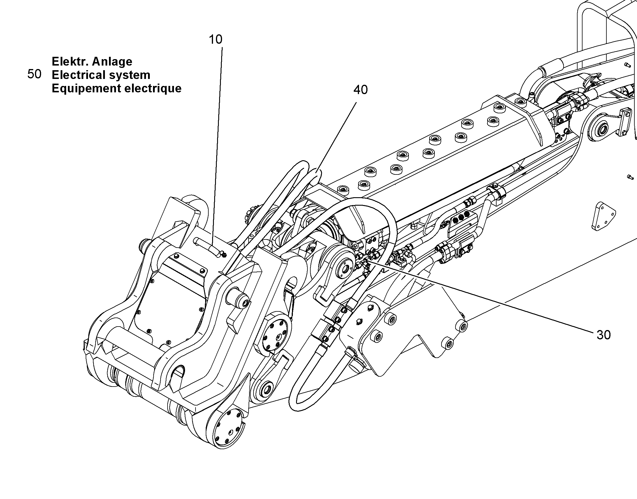 ГИДРАВЛИЧЕСКАЯ СИСТЕМА 10092001 LIEBHERR