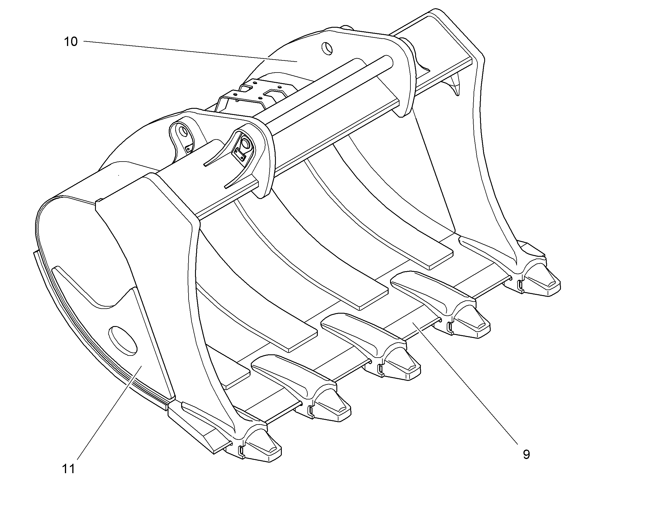 ЗАБРАЛО КОВША 10378966 LIEBHERR