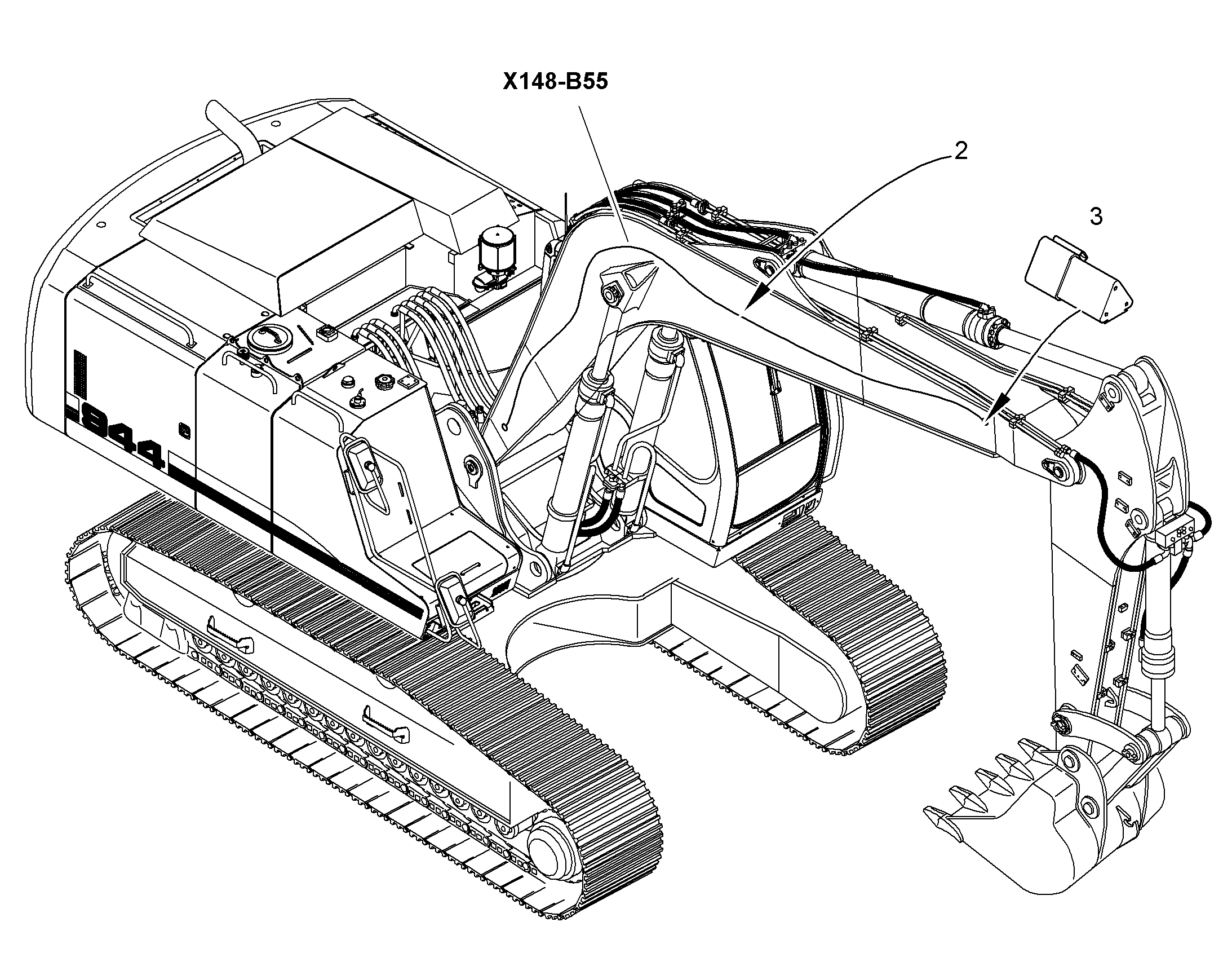 ШТЕКЕР ПРОТИВОПОЛОЖНЫЙ, УСТ. 10376239 LIEBHERR