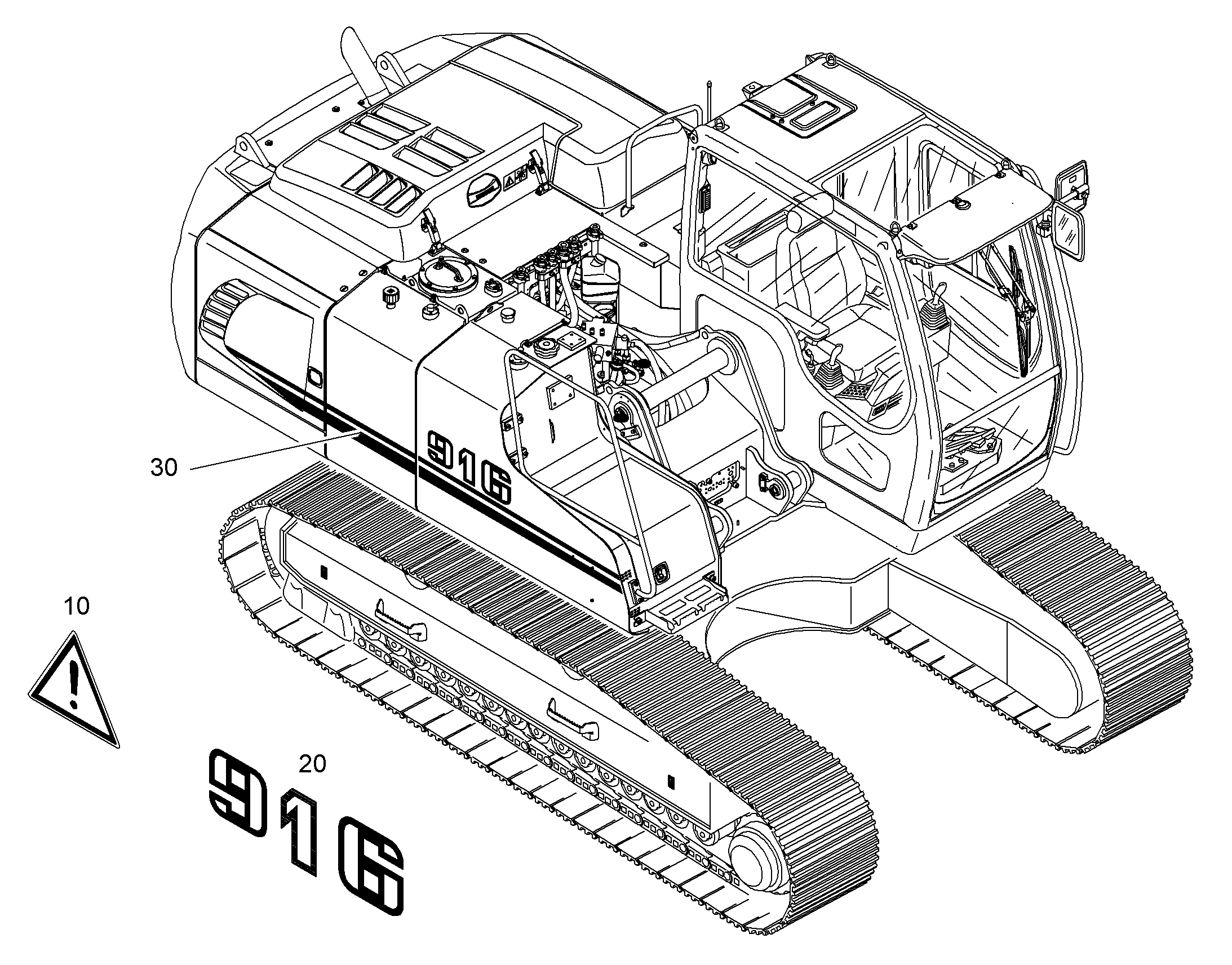 ТАБЛИЧКИ CLASSIC 10848838 LIEBHERR