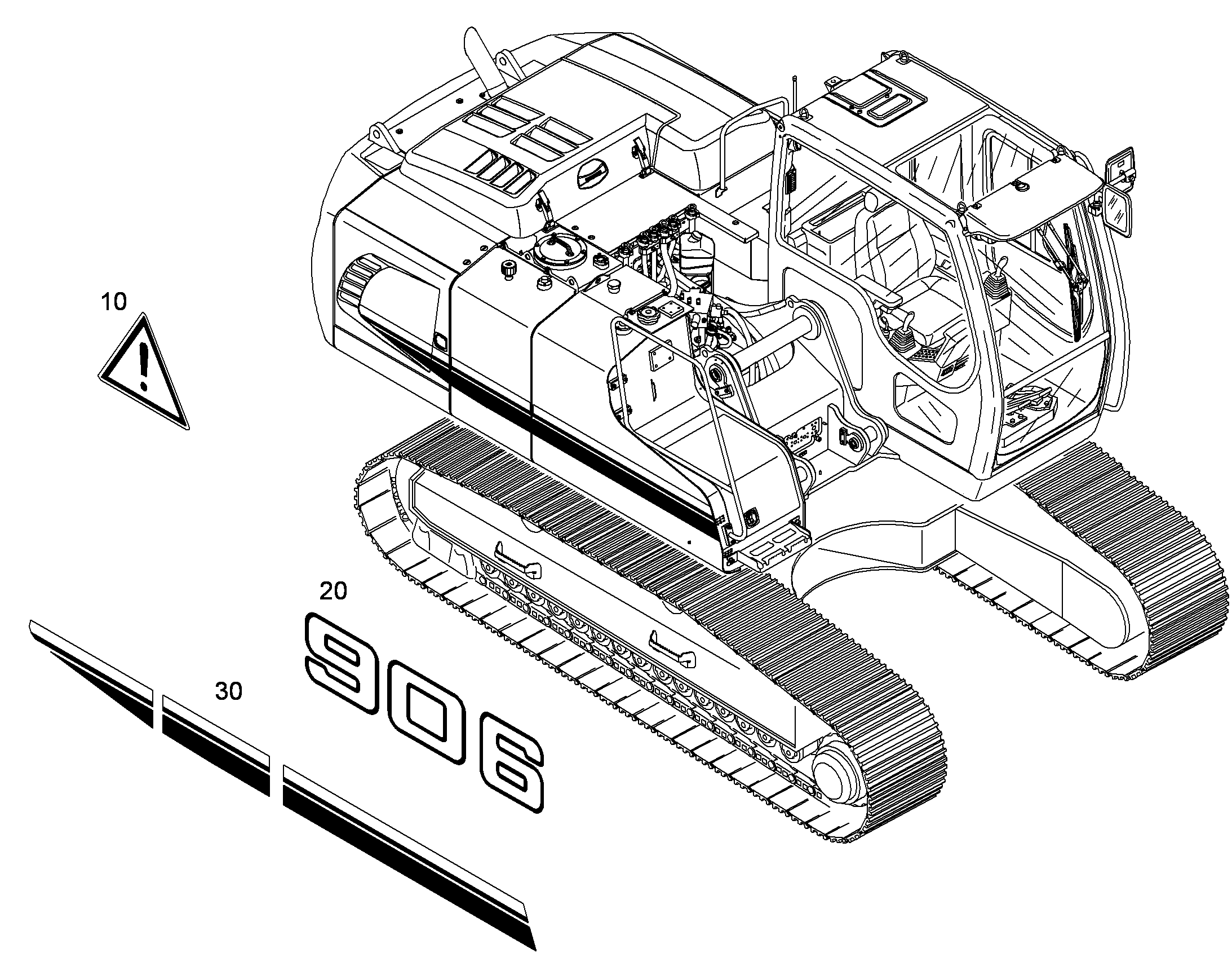 ТАБЛИЧКИ 906 10379343 LIEBHERR