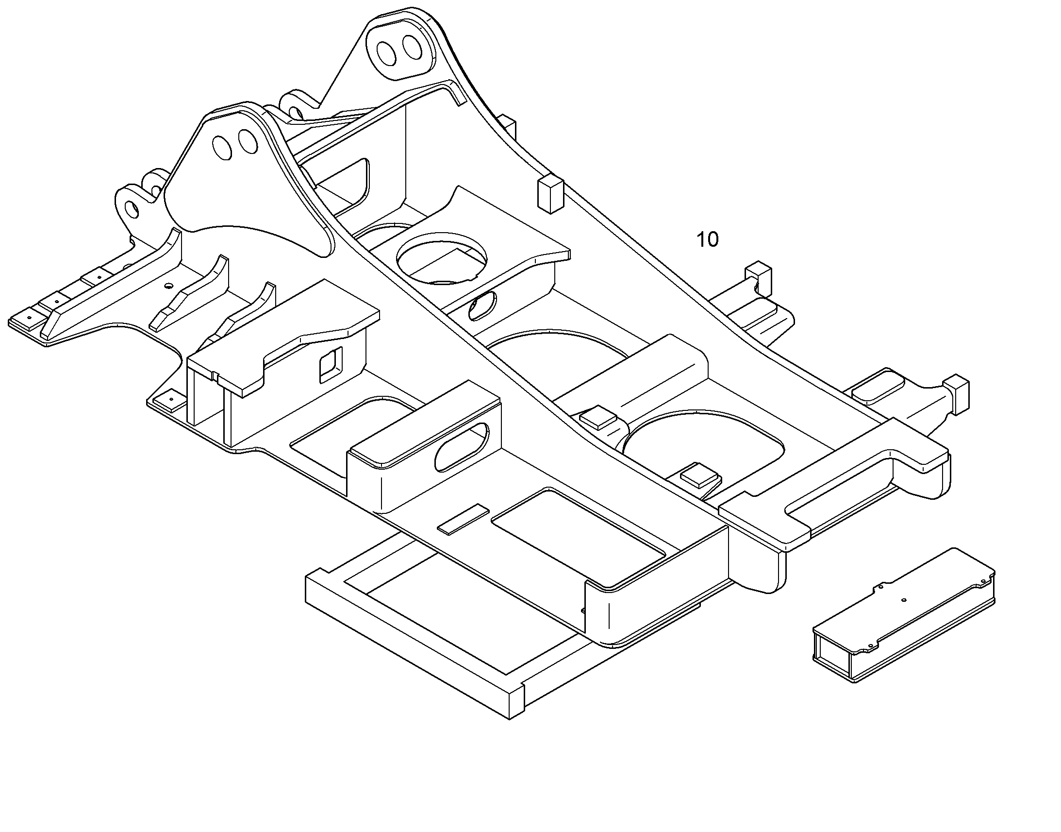 ПОДЪЕМНЫЙ МЕХАНИЗМ P932-942 10379133 LIEBHERR