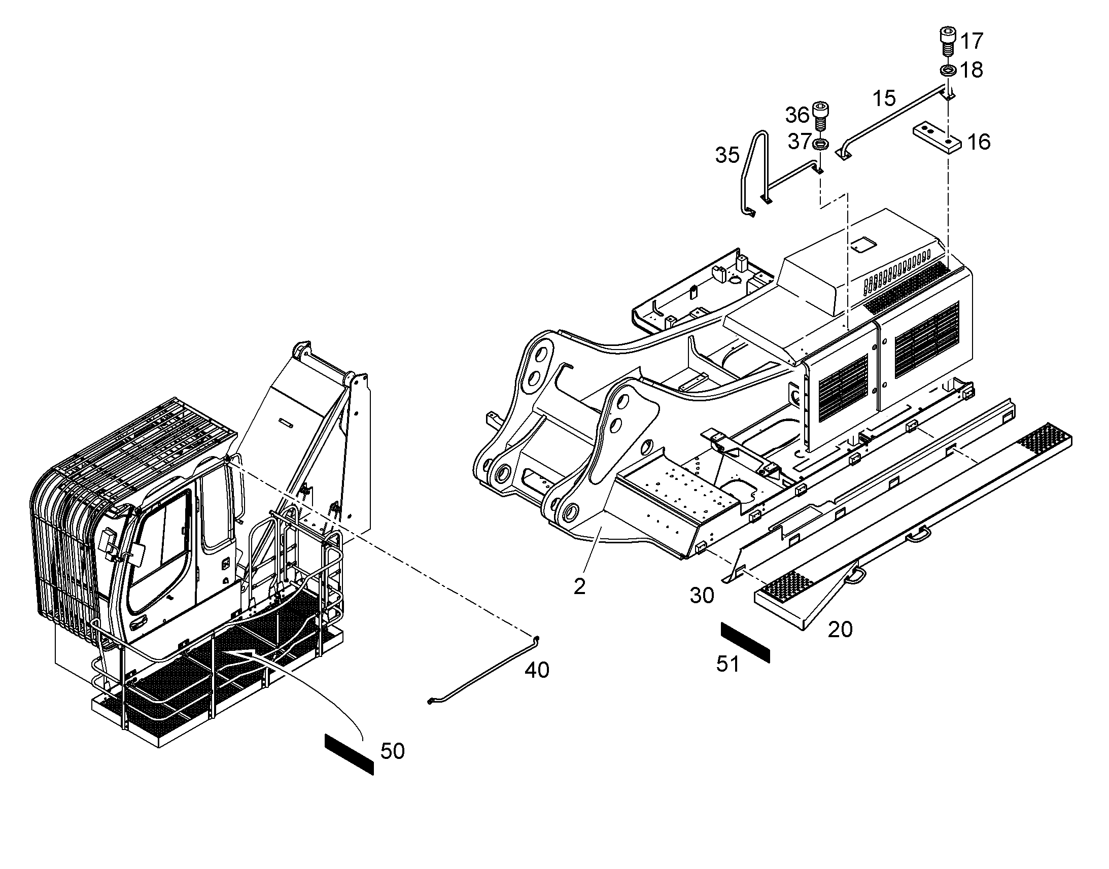 ПЕРЕОБОРУД. ПОВОР. ПЛАТФОРМЫ 10379807 LIEBHERR