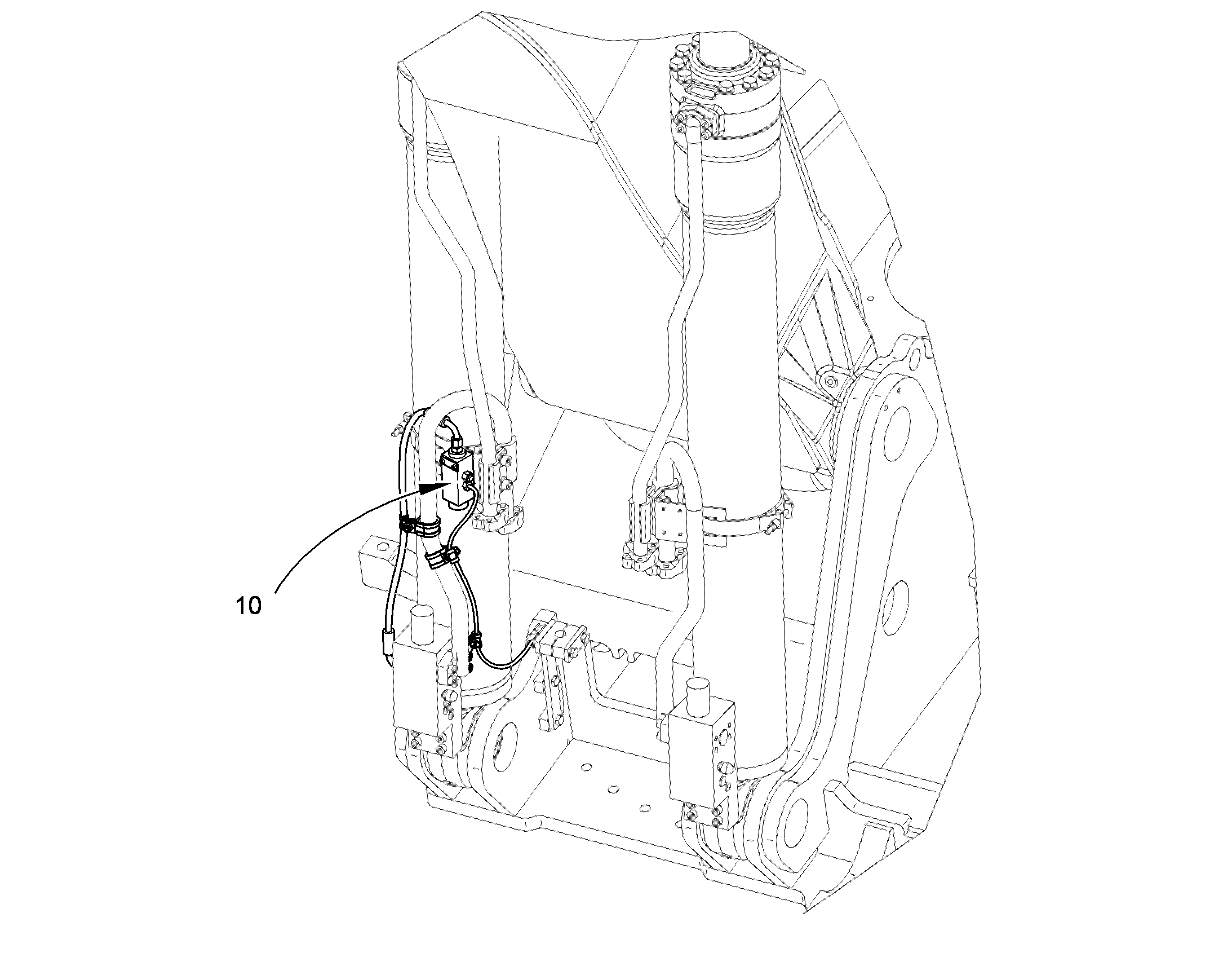 УСТР.ПРЕДУП.О ПЕРЕГРУЗКЕ R906/R916/R926 10381232 LIEBHERR