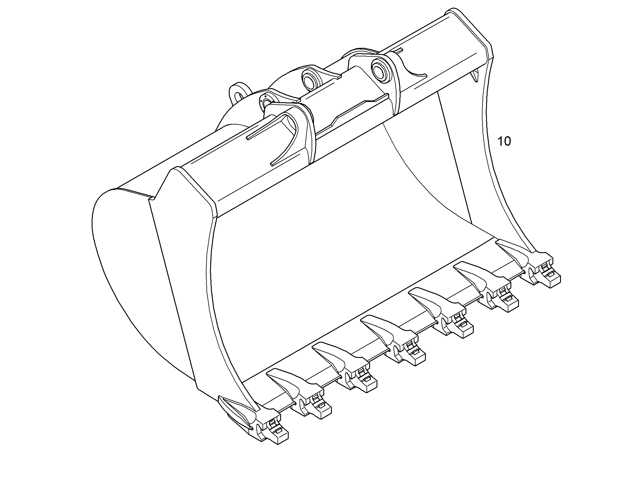 ЛОПАТА ОБРАТНАЯ 10382269 LIEBHERR