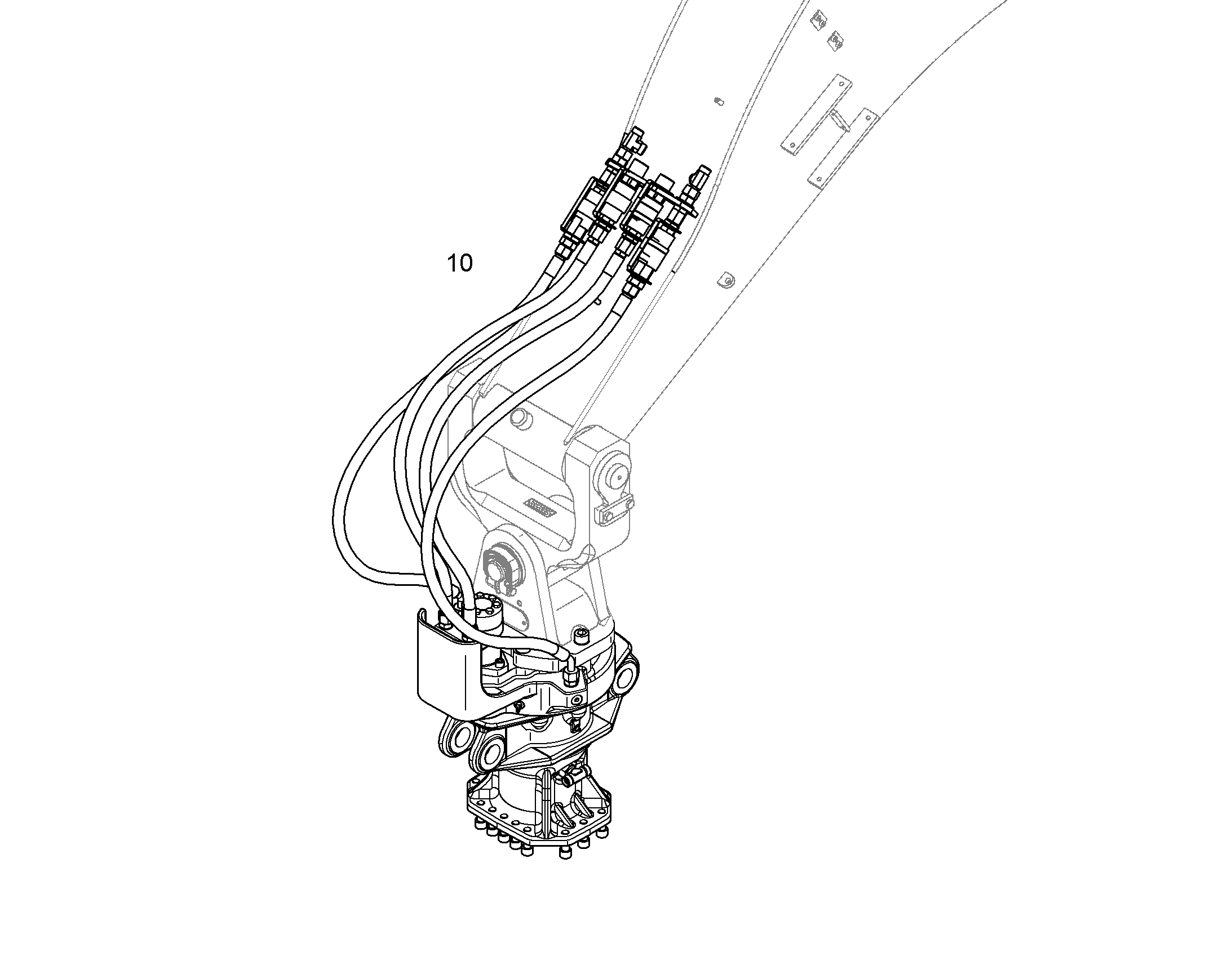 МЕХАНИКА ГРЕЙФЕРА 20B 10369255 LIEBHERR