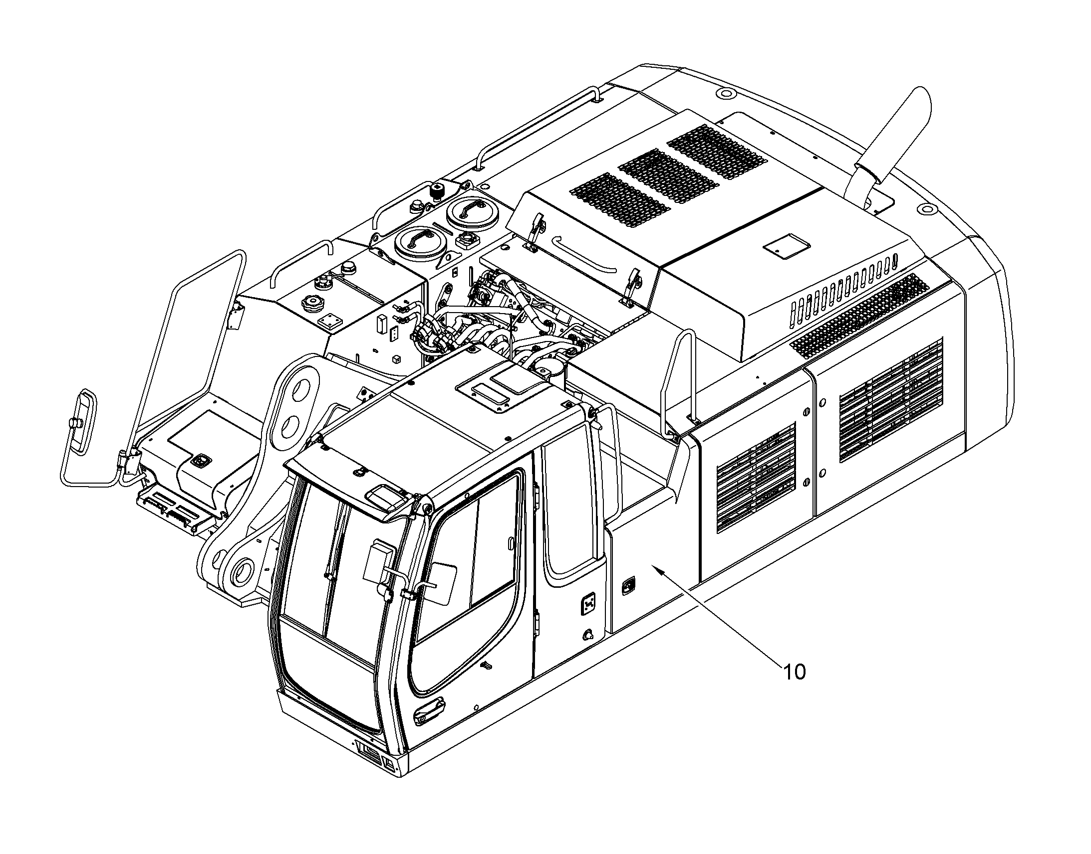 МОНТ.НАБ. ОГРАНИЧЕНИЕ ПОДАЧИ 10094876 LIEBHERR