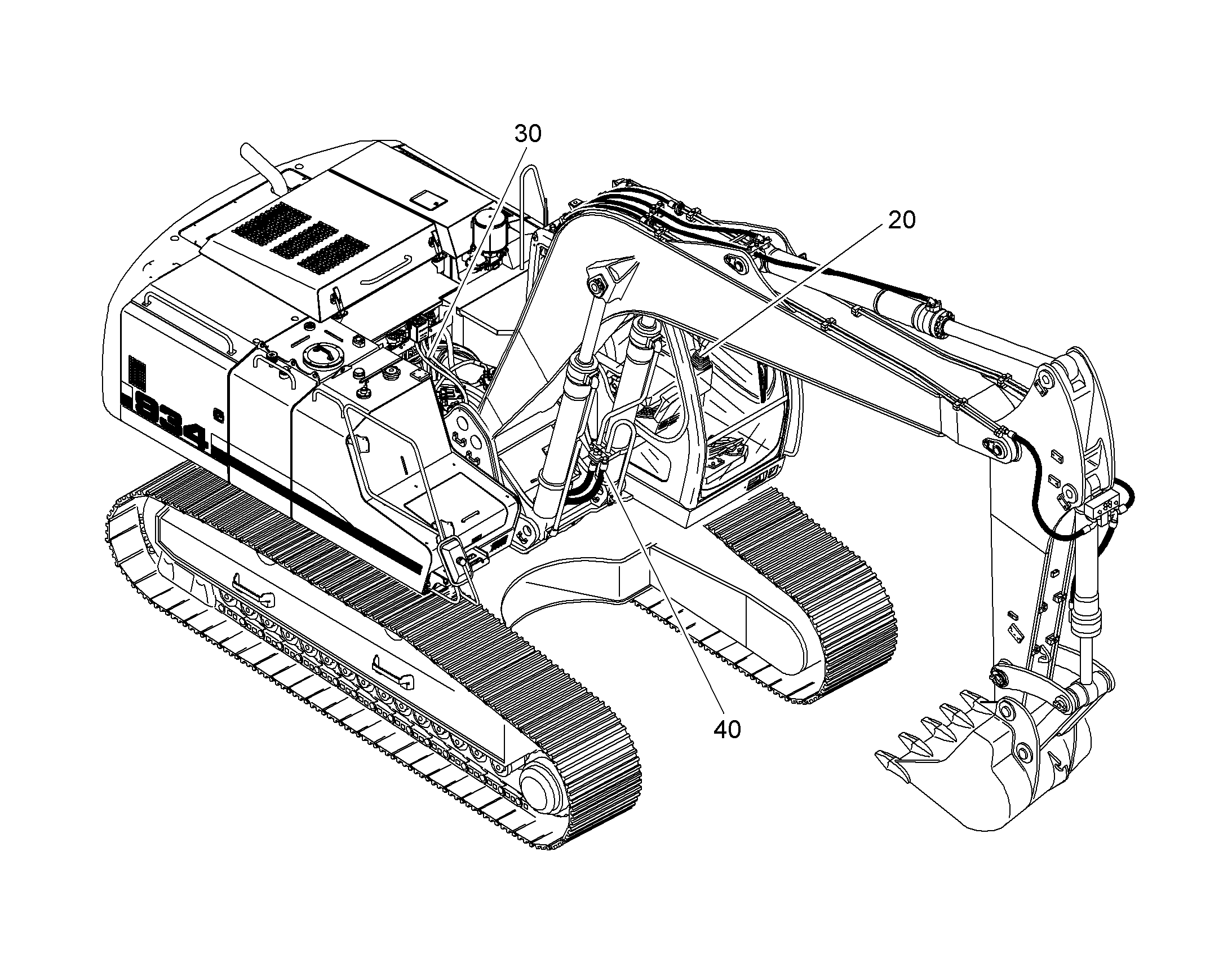 ЗАЩ.ТРУБЫ ПОДЪЕМ.ЦИЛИНДР 10380039 LIEBHERR