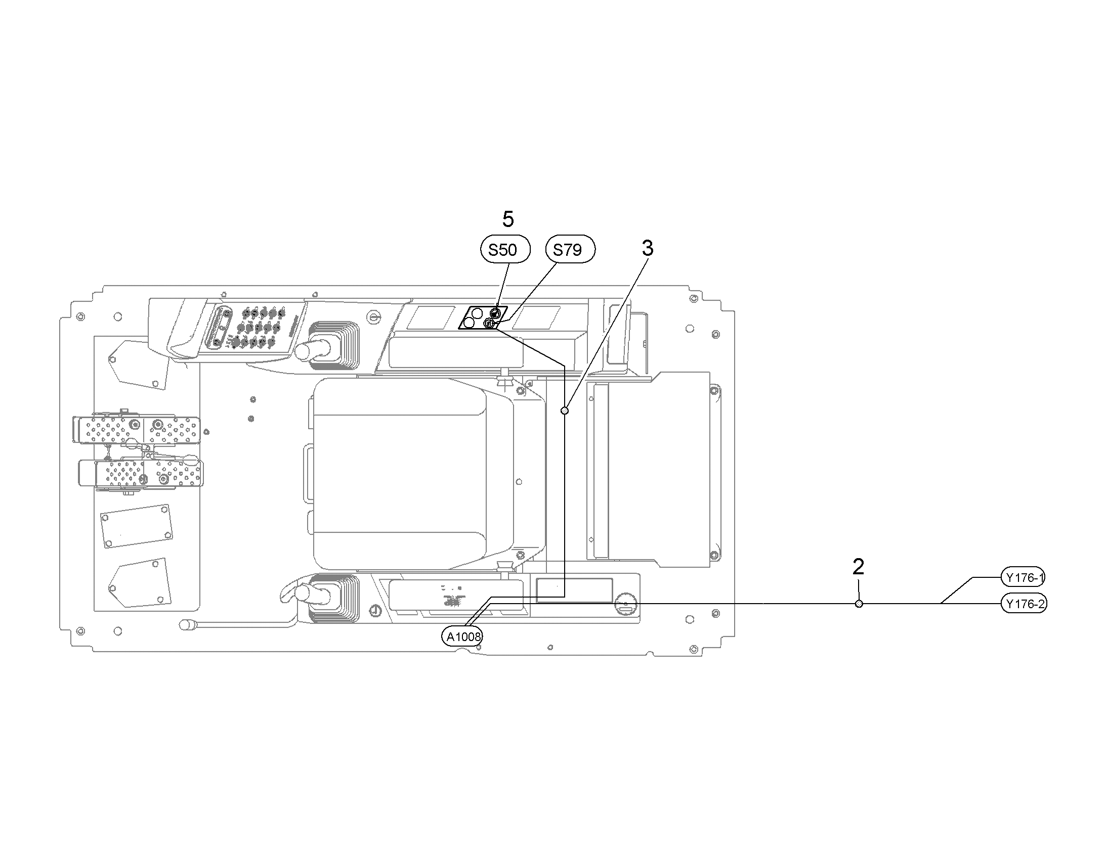 ПЕРЕКЛЮЧАТЕЛЬ В СБОРЕ S50 9805519 LIEBHERR