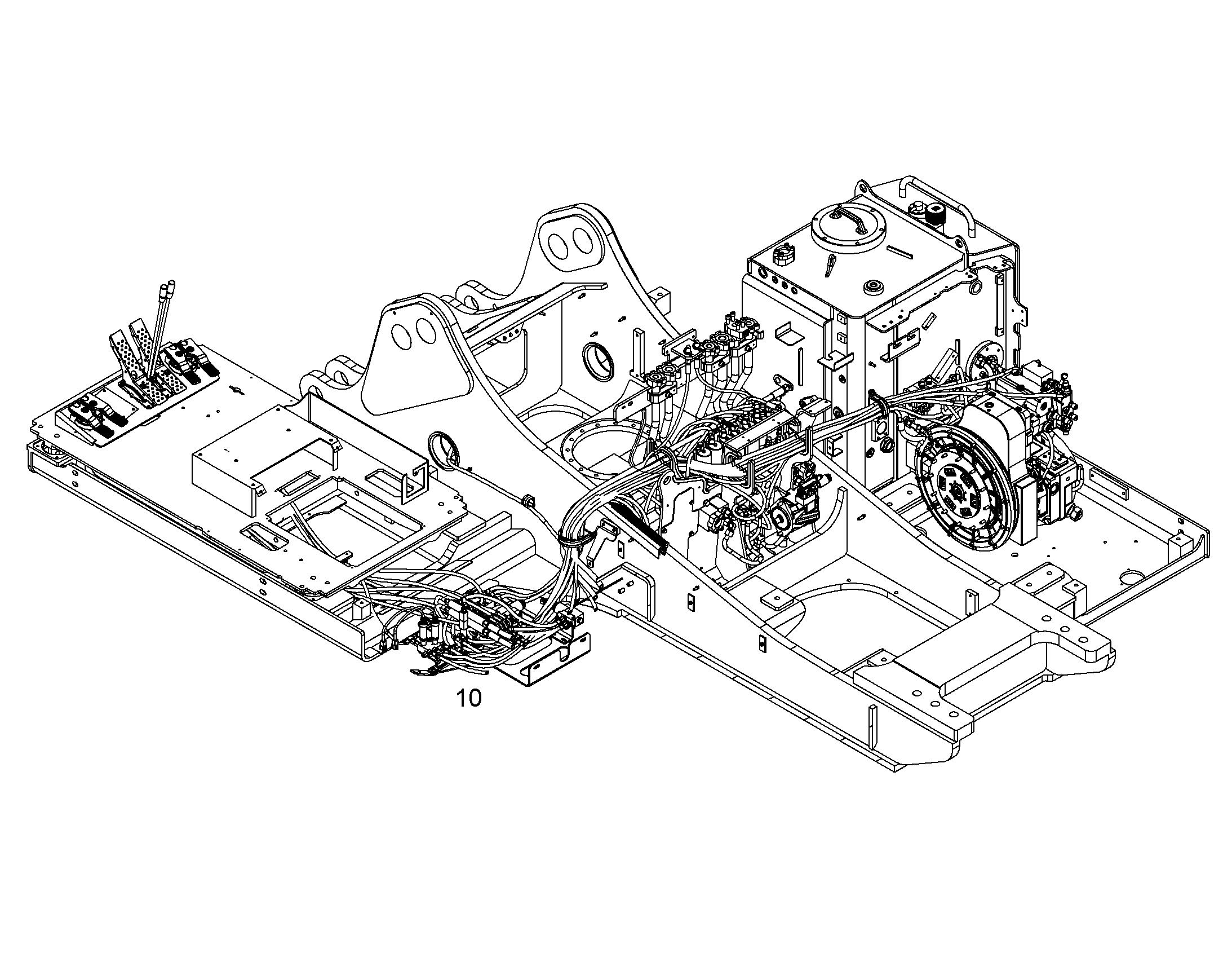 ПЕРЕКЛЮЧЕНИЕ УПРАВЛЕНИЕ 10380474 LIEBHERR