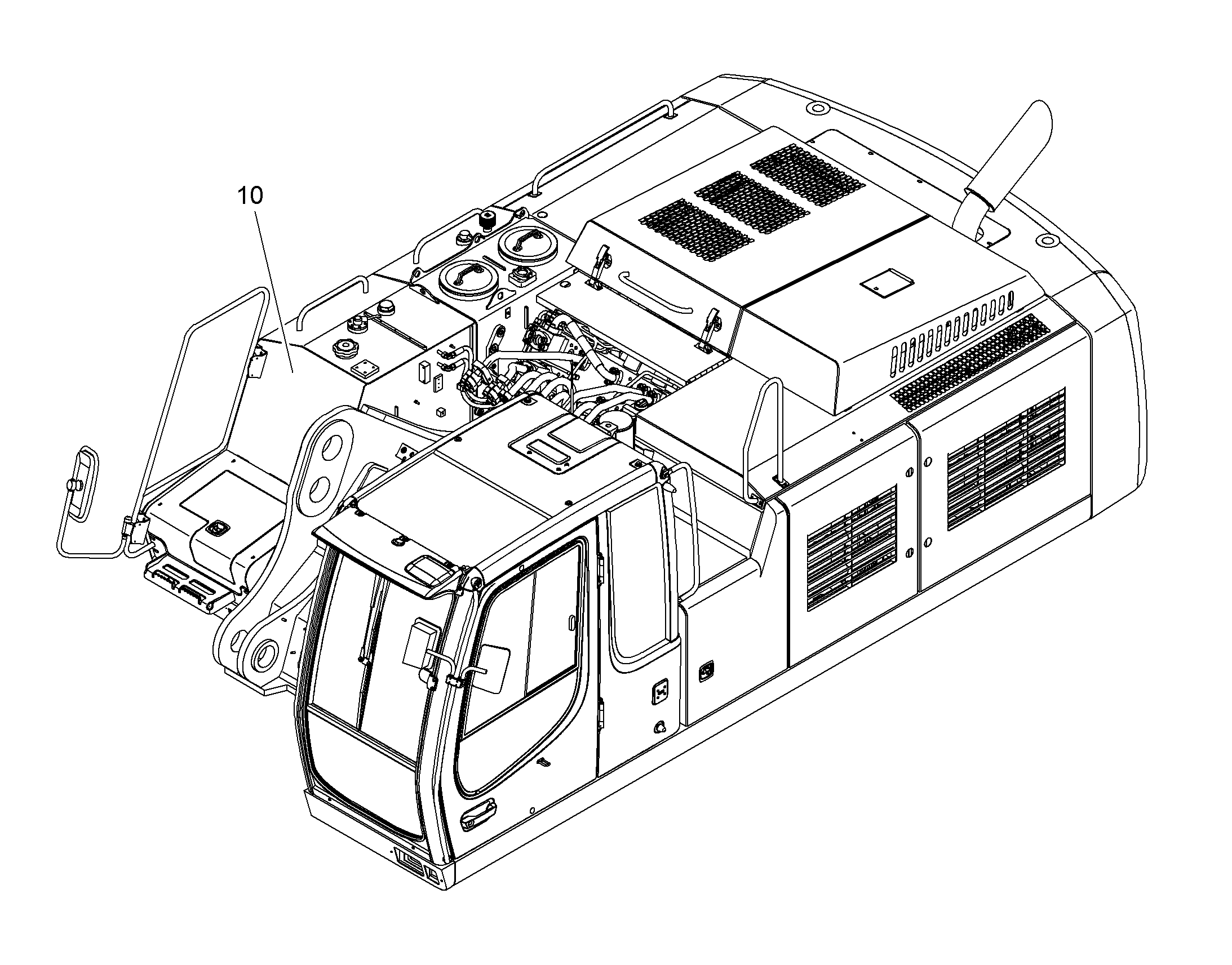 ДООБОРУДОВАНИЕ ГЕНЕРАТОР 10382024 LIEBHERR