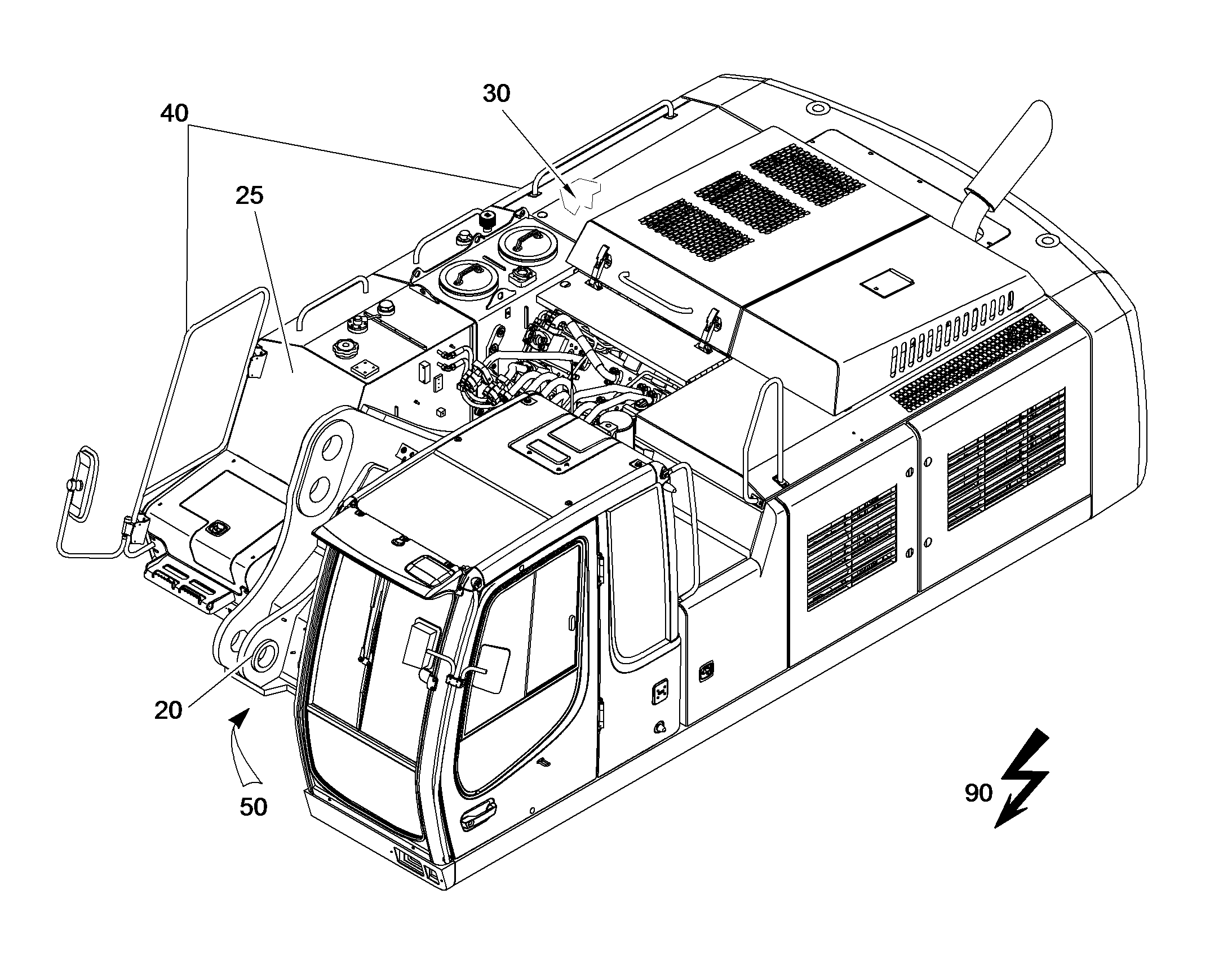 ПЕРЕОБОРУД. ПОВОР. ПЛАТФОРМЫ 10382025 LIEBHERR