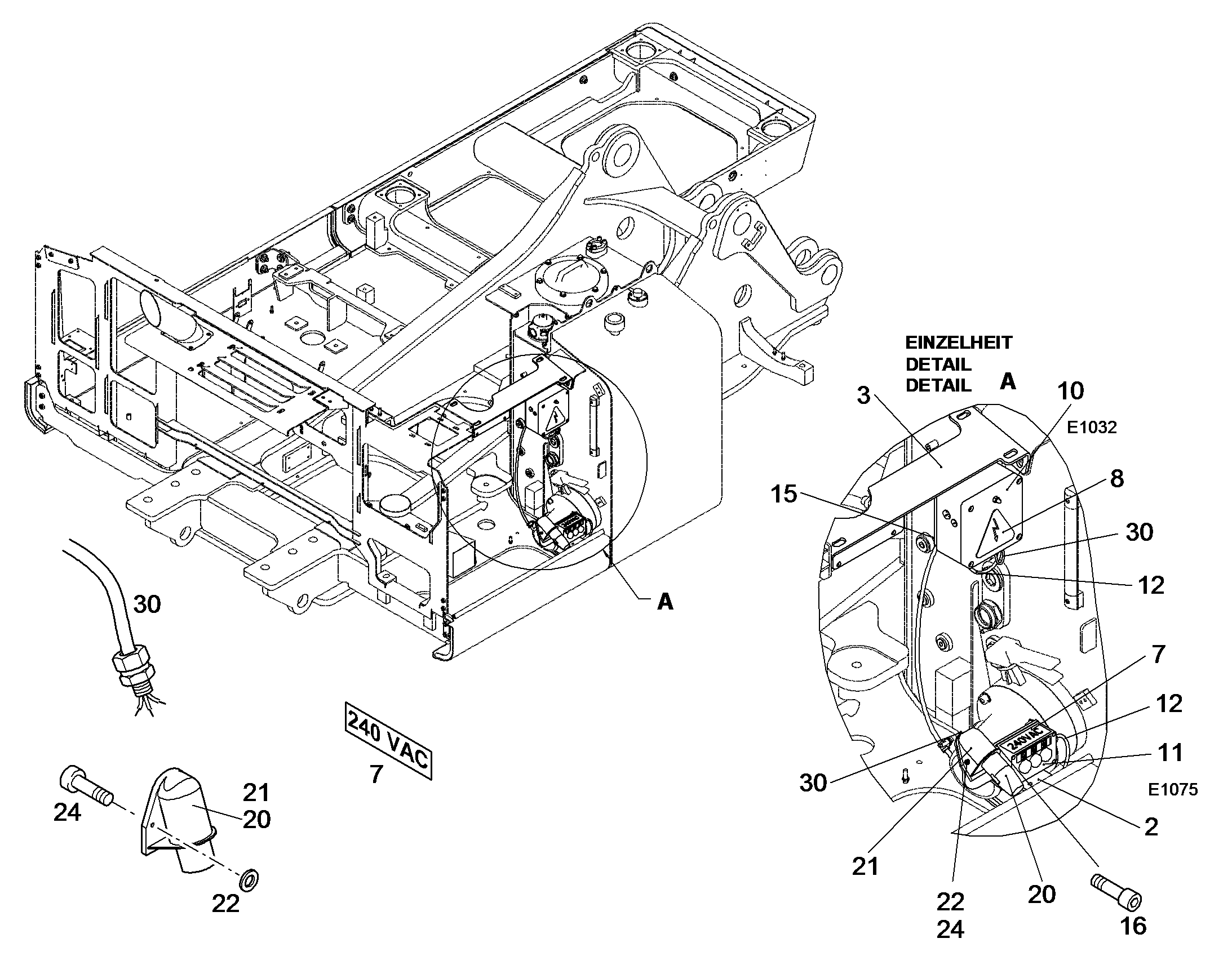 КОНСОЛЬ 10382591 LIEBHERR