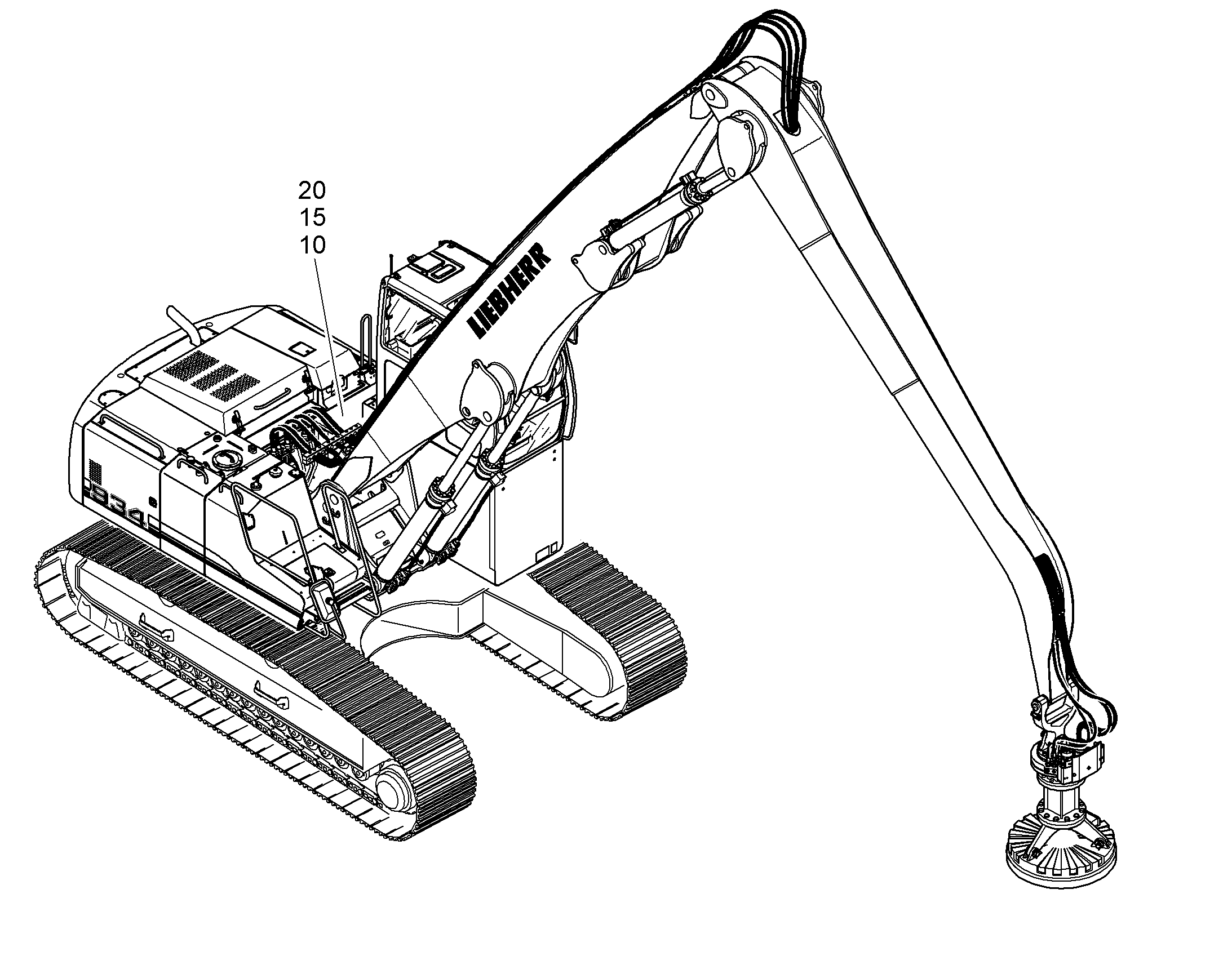 ДОПОЛНЕНИЕ-ГЕНЕРАТОРНАЯ УСТ. 20KW 10383627 LIEBHERR