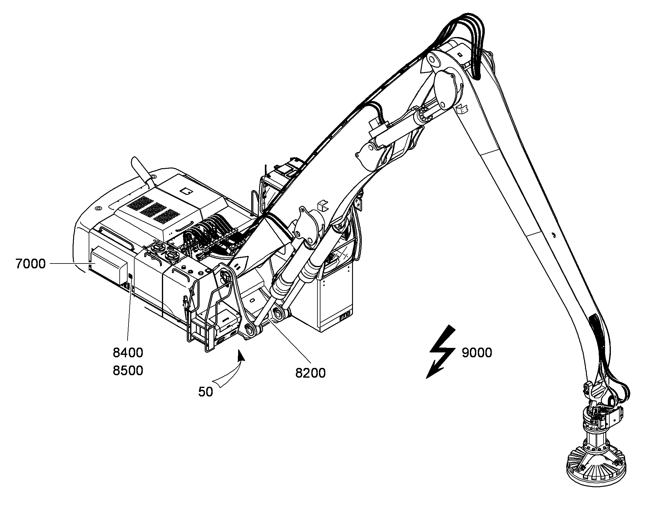 ГИДРАВЛИЧЕСКАЯ СИСТЕМА 10388935 LIEBHERR