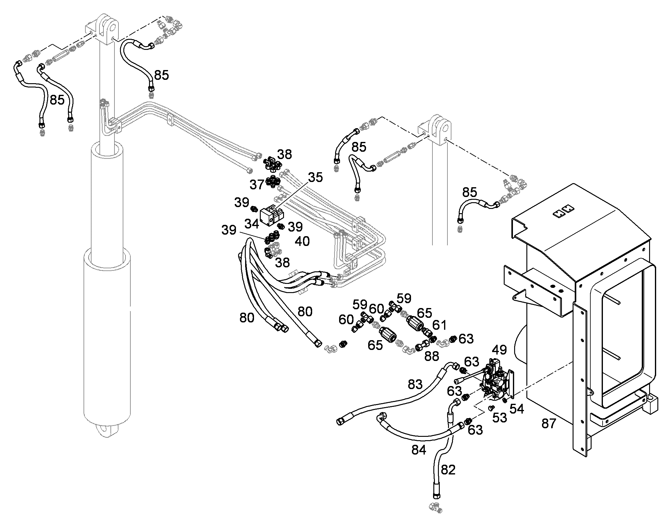 ПЕРЕОБОРУДОВАНИЕ МОНОБЛОКА 10385040 LIEBHERR