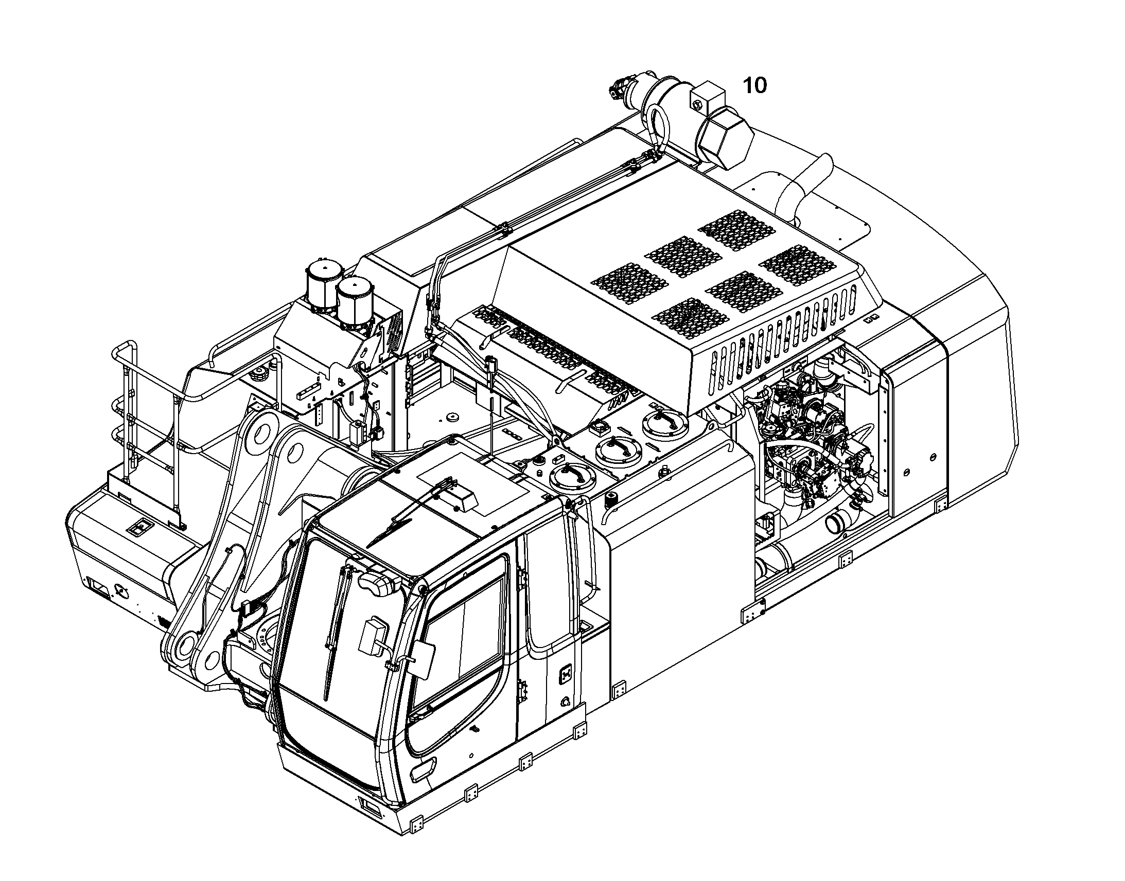 ДООБОРУДОВАНИЕ ГЕНЕРАТОР 10369732 LIEBHERR