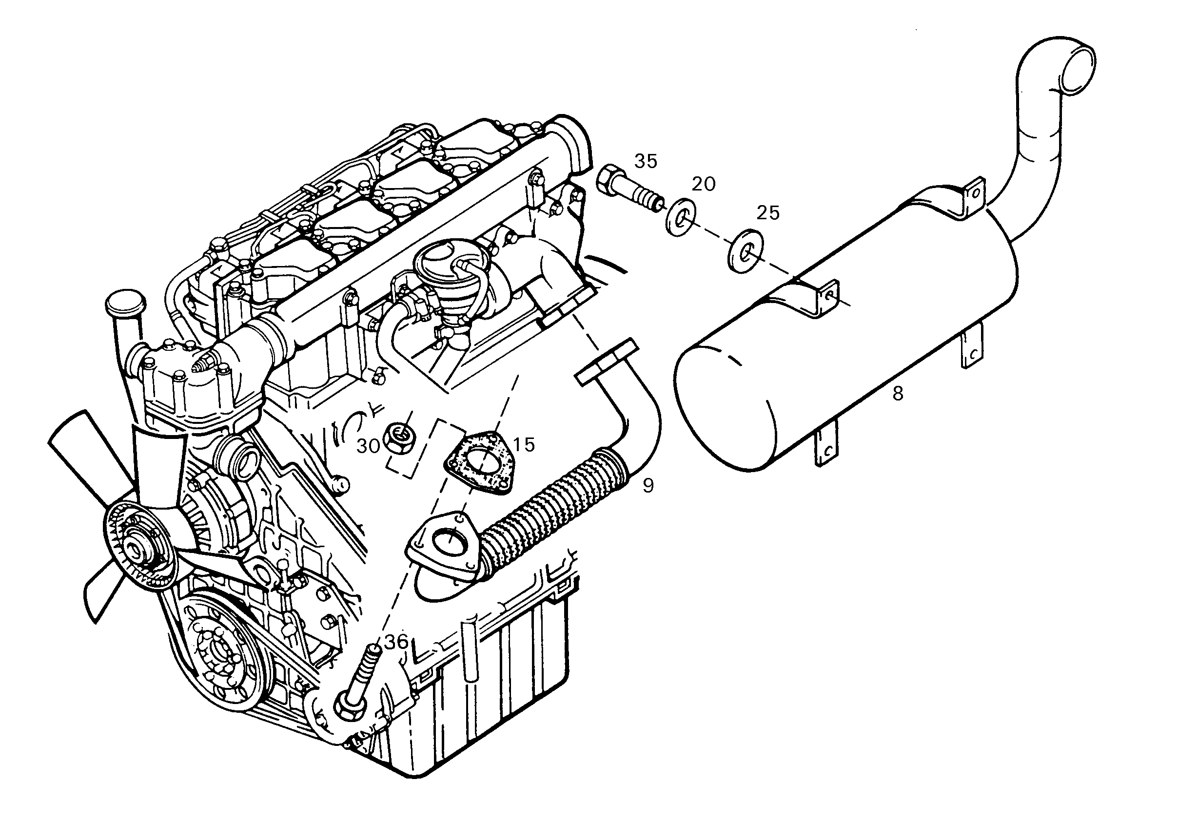 ШУМОГЛУШИТЕЛЬ 9147649 LIEBHERR