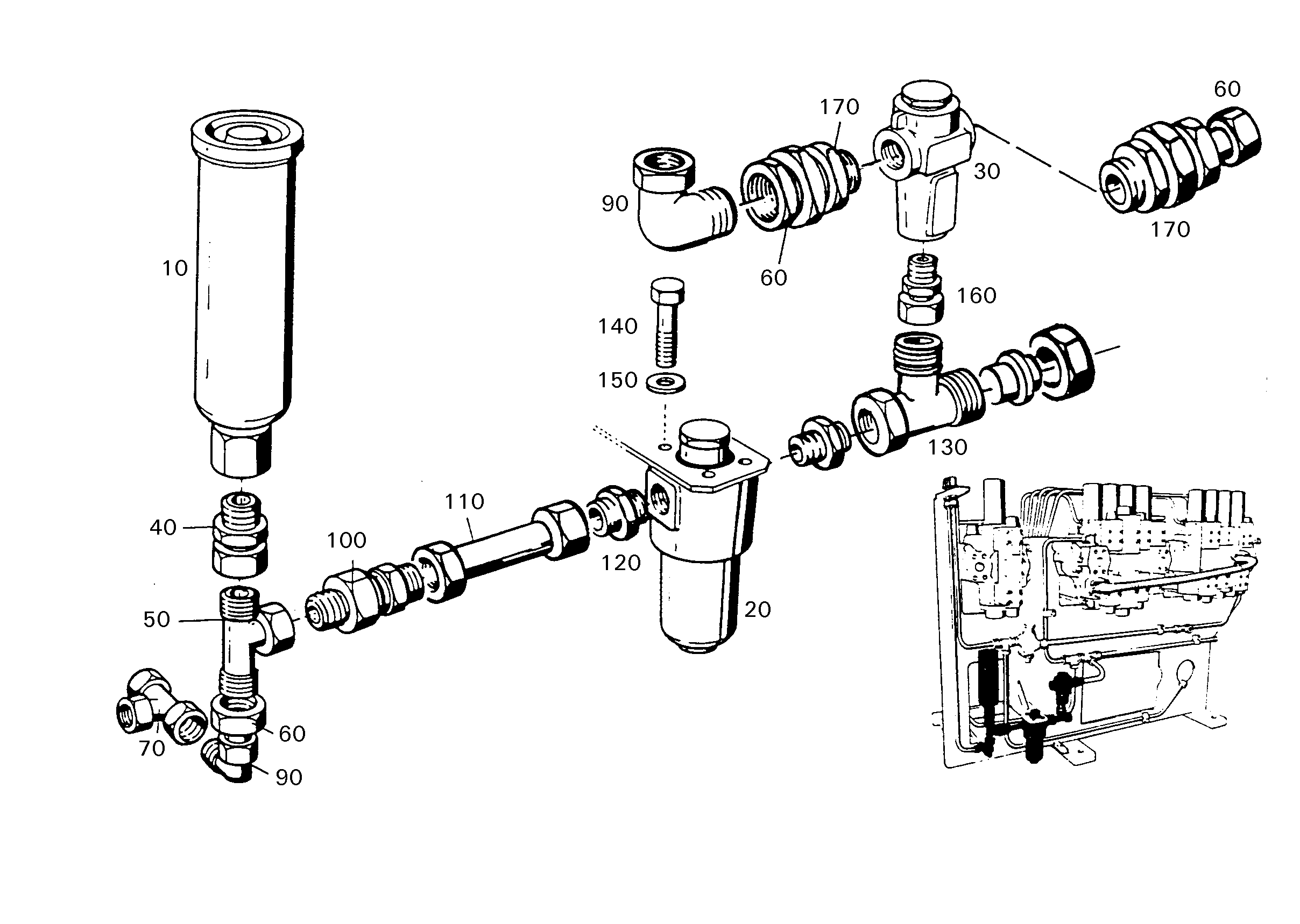 ЛИНЕЙНЫЙ ФИЛЬТР 5603982 LIEBHERR