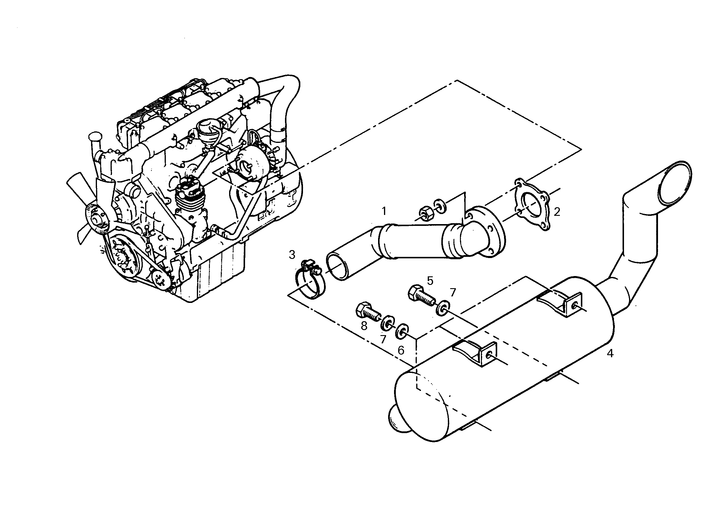 ШУМОГЛУШИТЕЛЬ 9147700 LIEBHERR