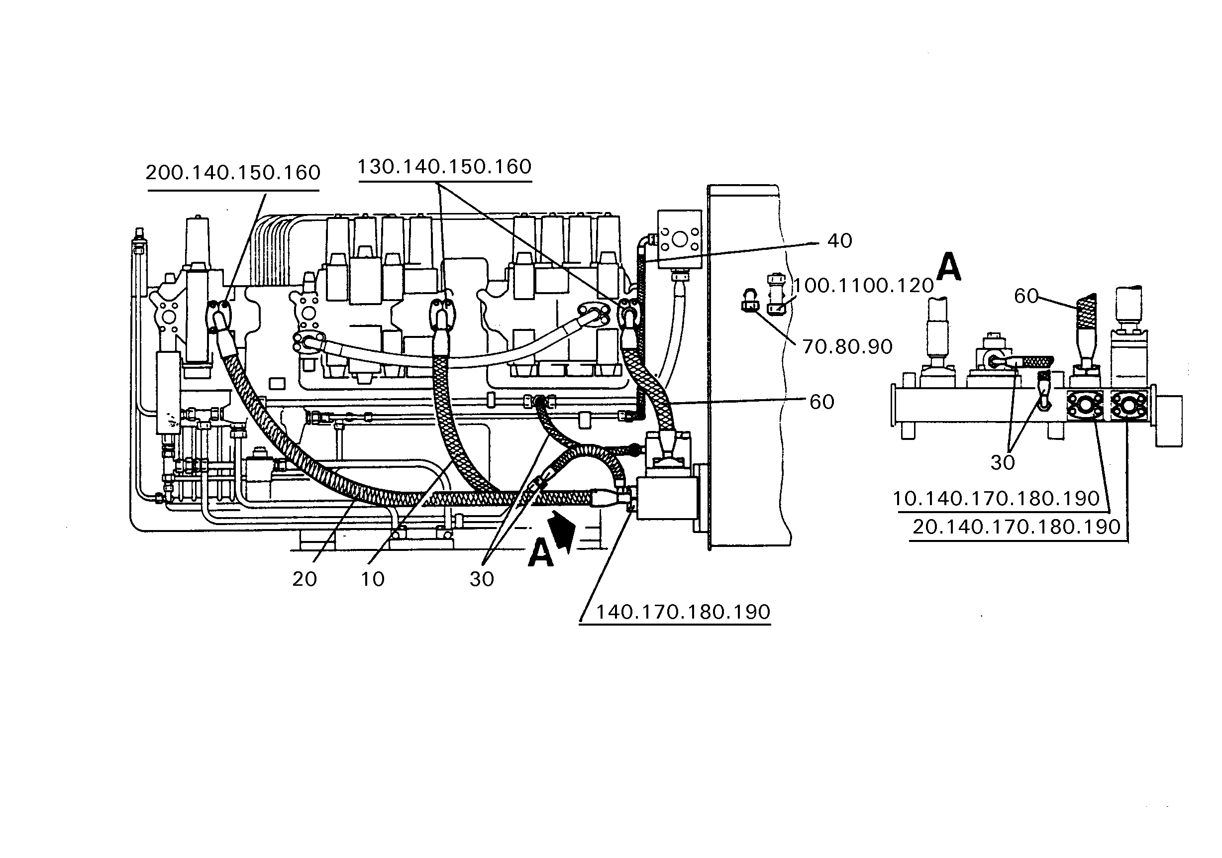 ПОЛУФЛАНЕЦ 5603896 LIEBHERR