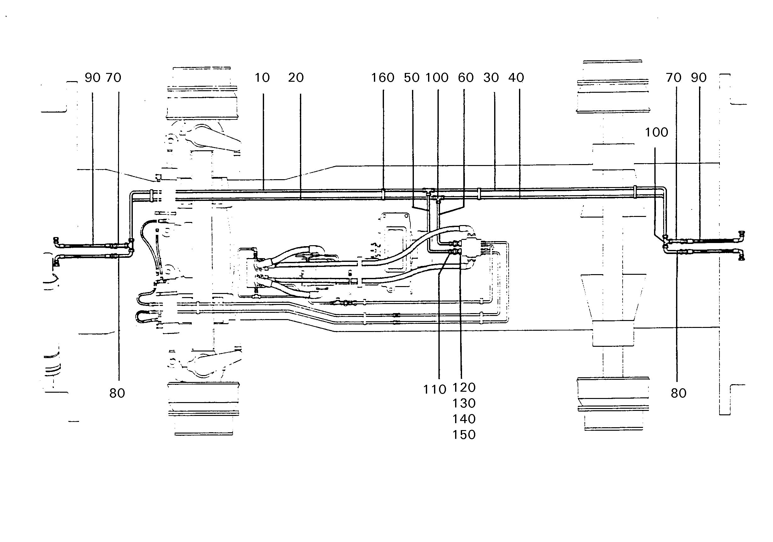 СКОБА ДЛЯ КРЕПЛЕНИЯ ТРУБЫ 20 20 9853212 LIEBHERR