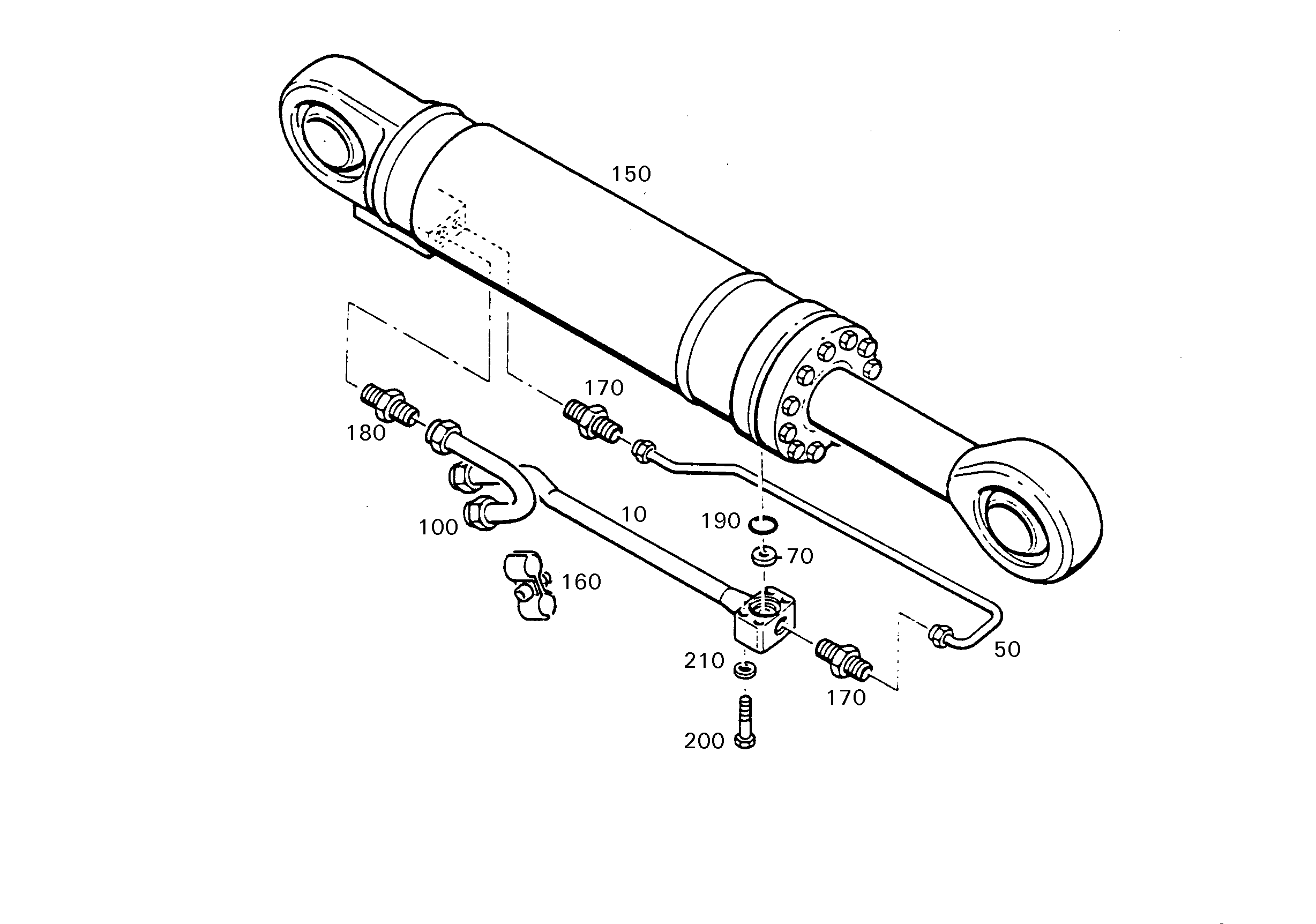 СОПЛО NG 2,0MM / 25,2X4 9119955 LIEBHERR