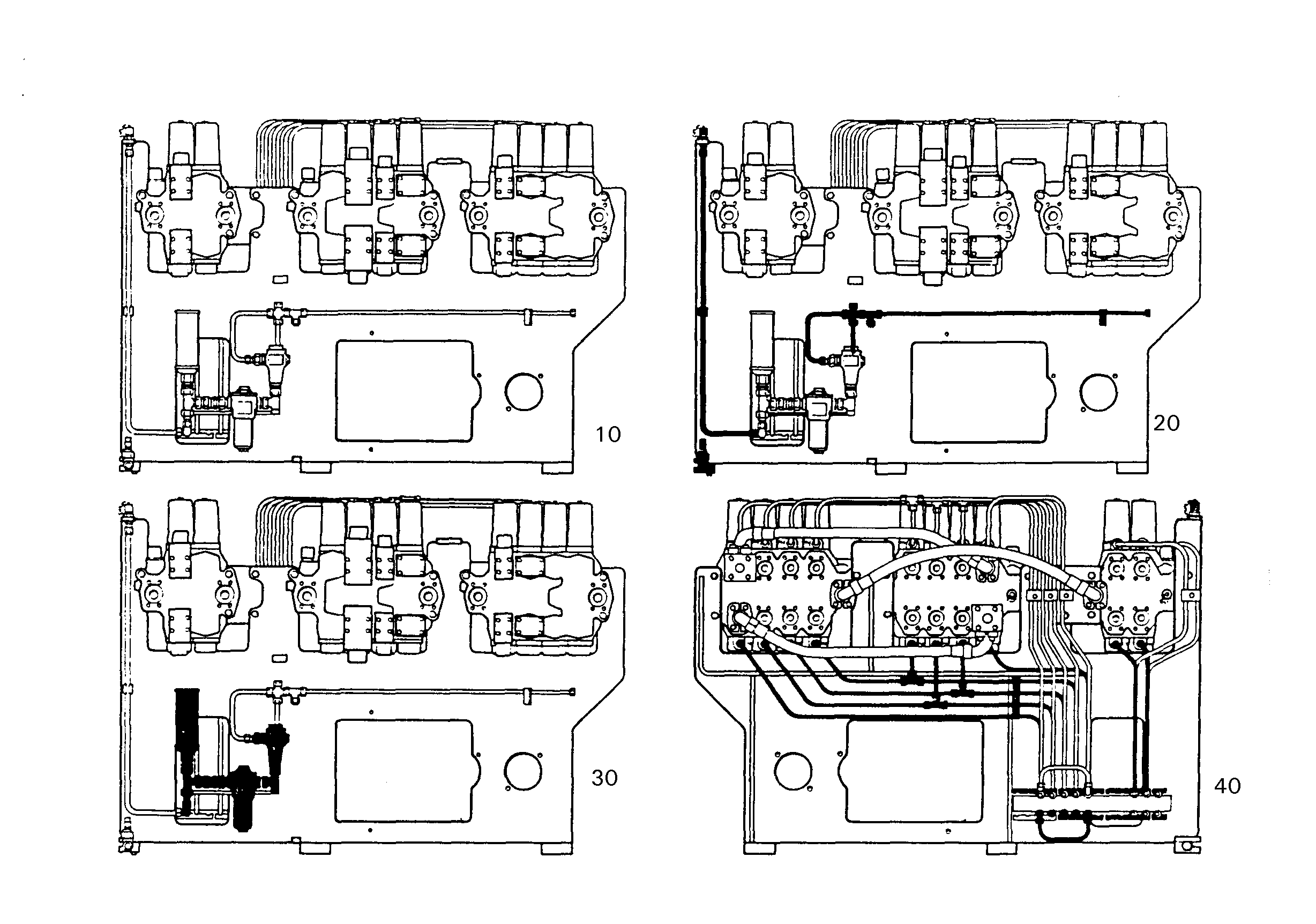 ЛИНИЯ УПРАВЛЯЮЩАЯ СЗАДИ 9338134 LIEBHERR