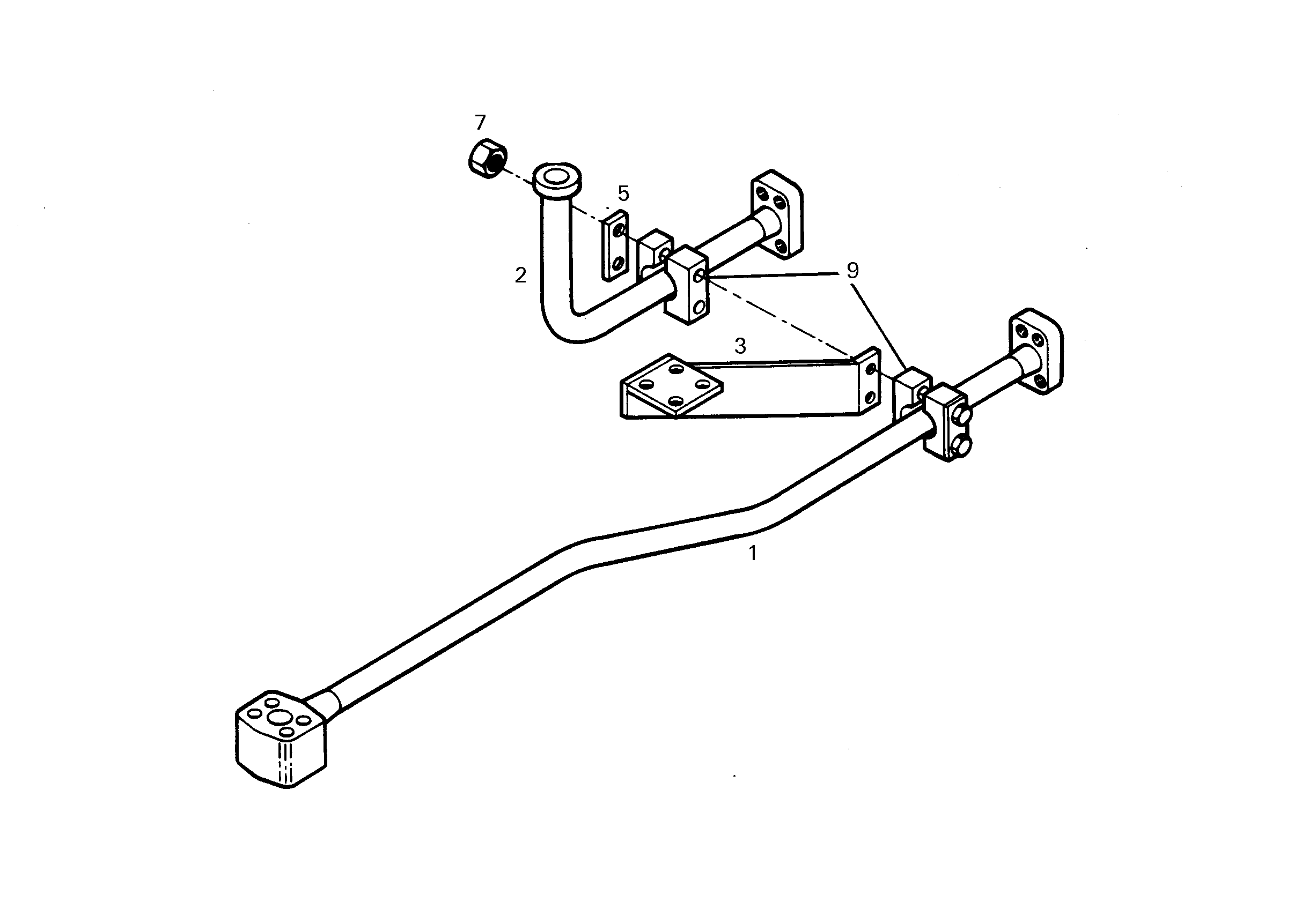 КРЕПЛЕНИЕ 9327199 LIEBHERR