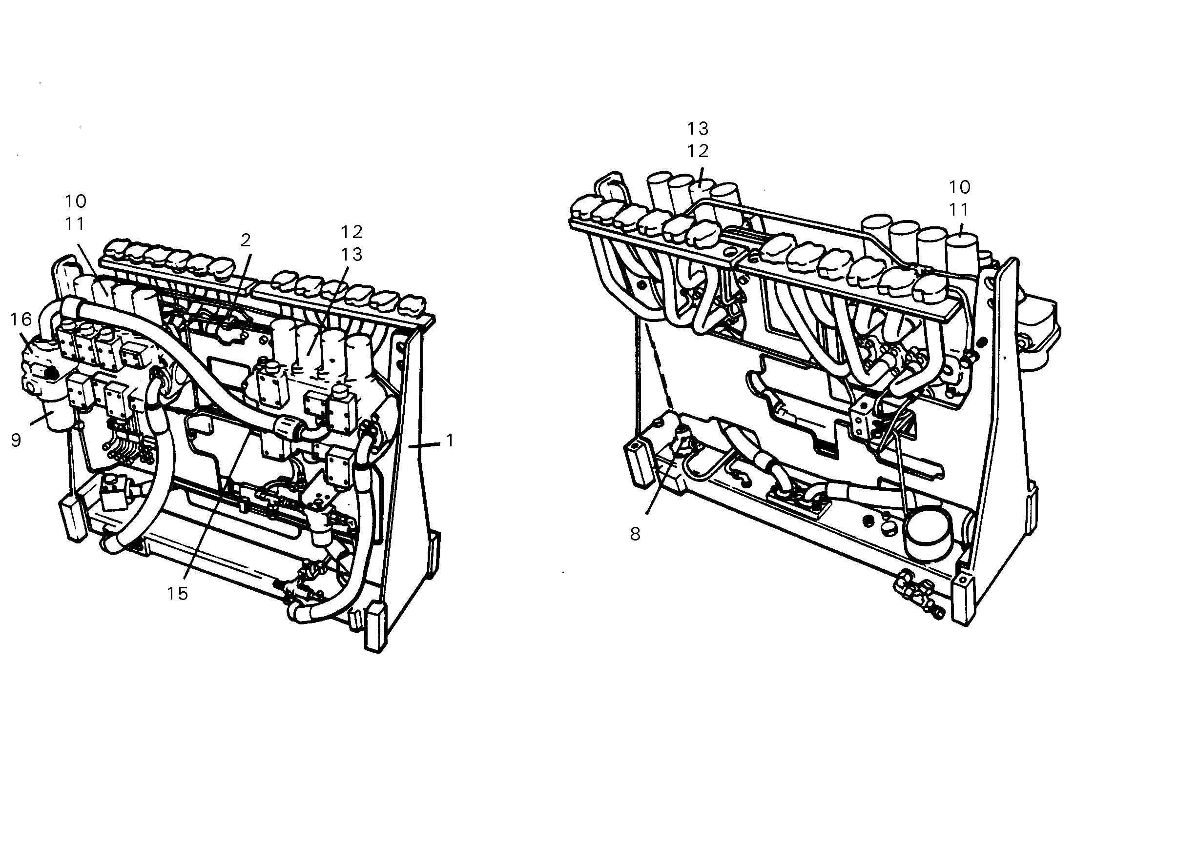 МОНТ. К-Т - ОБРАТНАЯ ЛОПАТА 9341539 LIEBHERR
