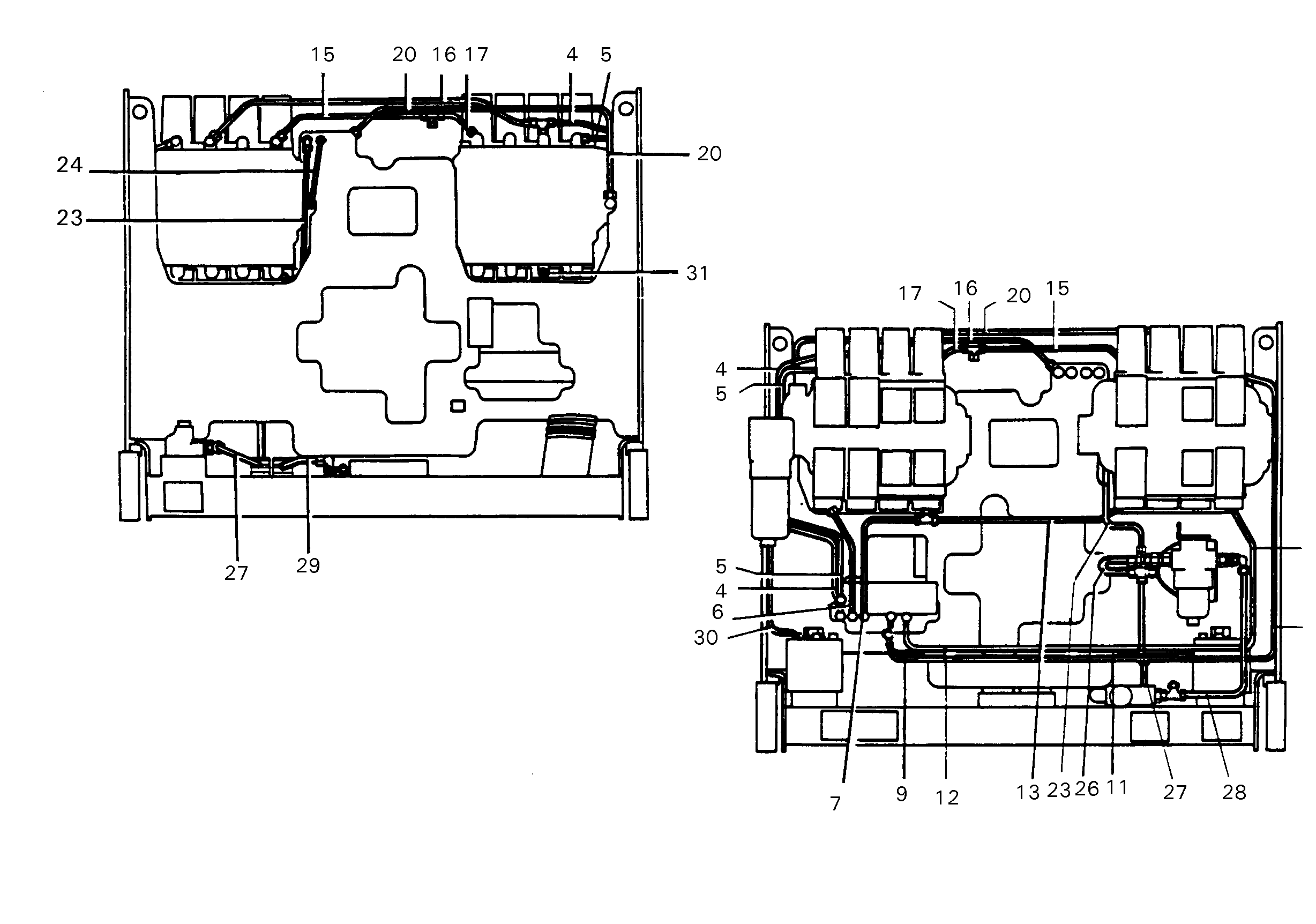 ЛИНИЯ УПРАВЛЯЮЩАЯ, КОМПЛЕКТ 9333901 LIEBHERR